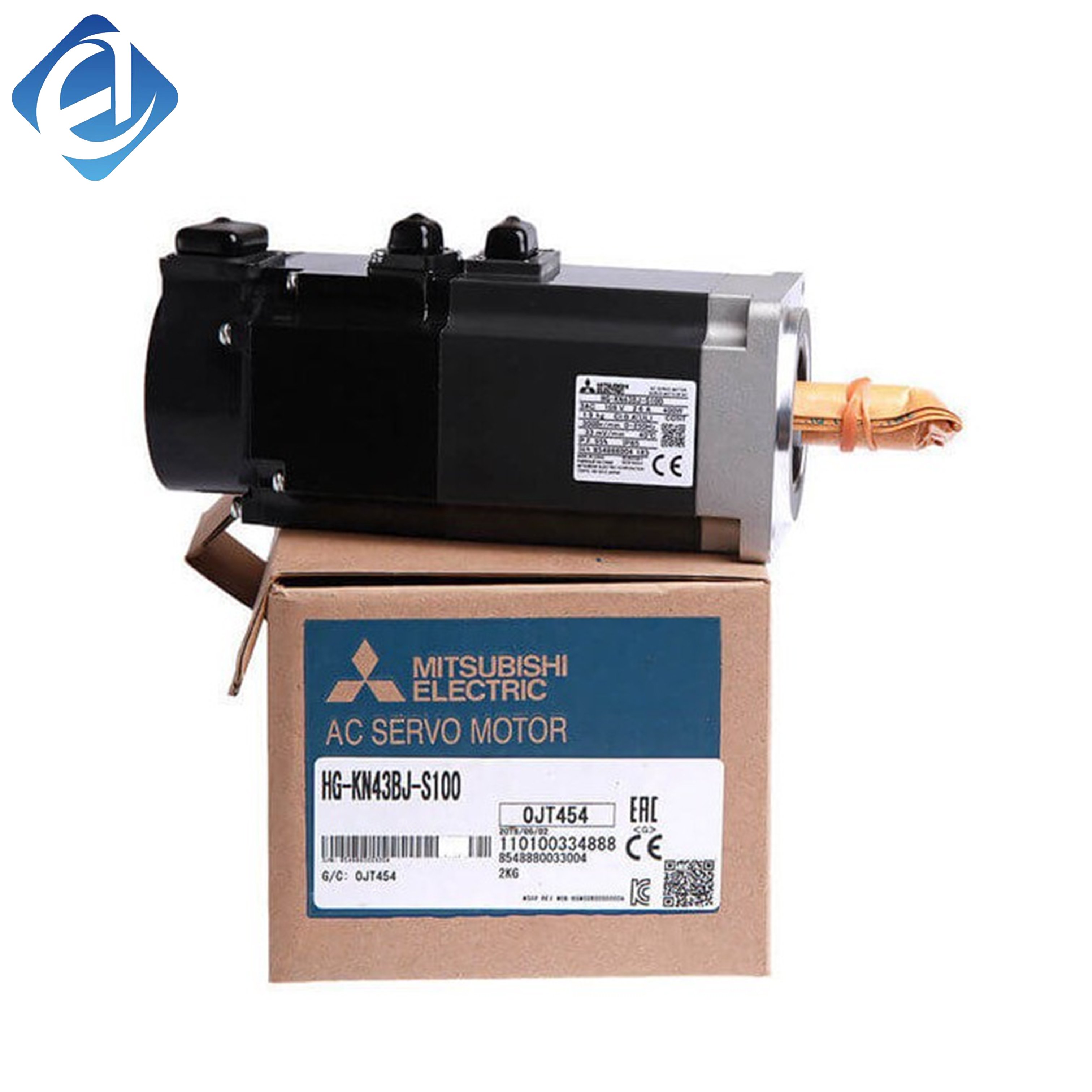 New Original HG-KN13BJ-S100 HG-KN series servo motor. Compact and high-precision, delivers smooth operation. Used for accurate motion control in general industrial automation equipment.