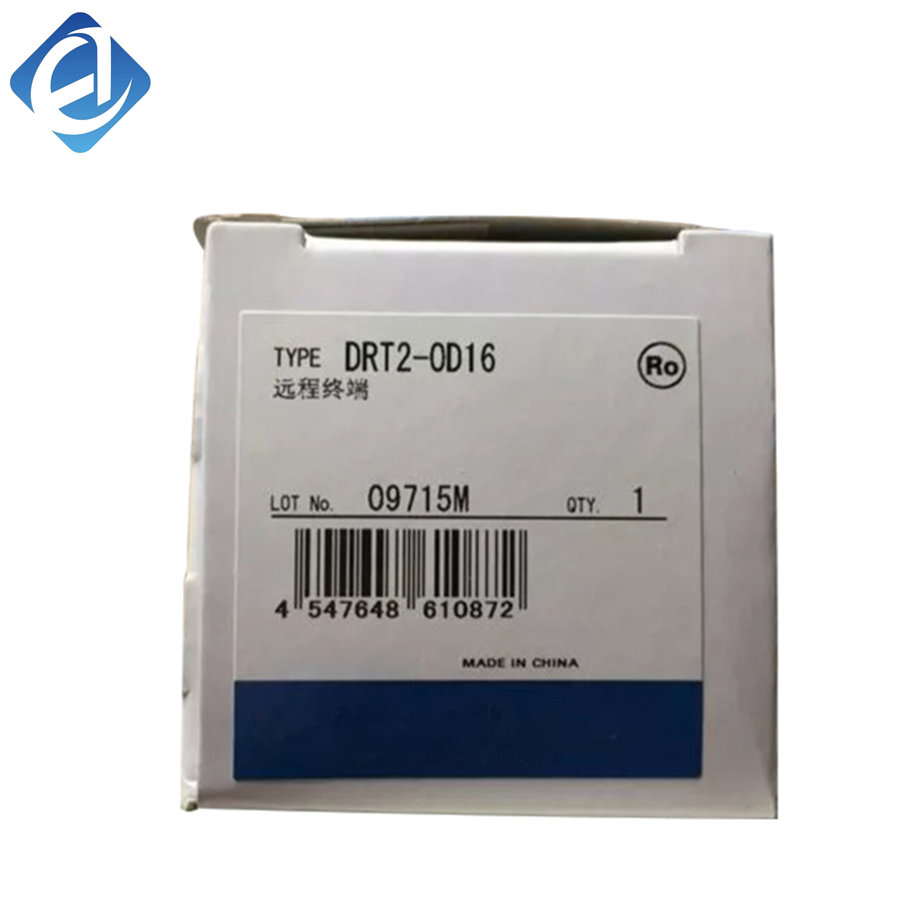 New Original Omron DRT2-OD16 series remote output module. It realizes distributed signal transmission with strong stability and anti-interference. Designed for on-site I/O expansion and automatic control in factory production systems.