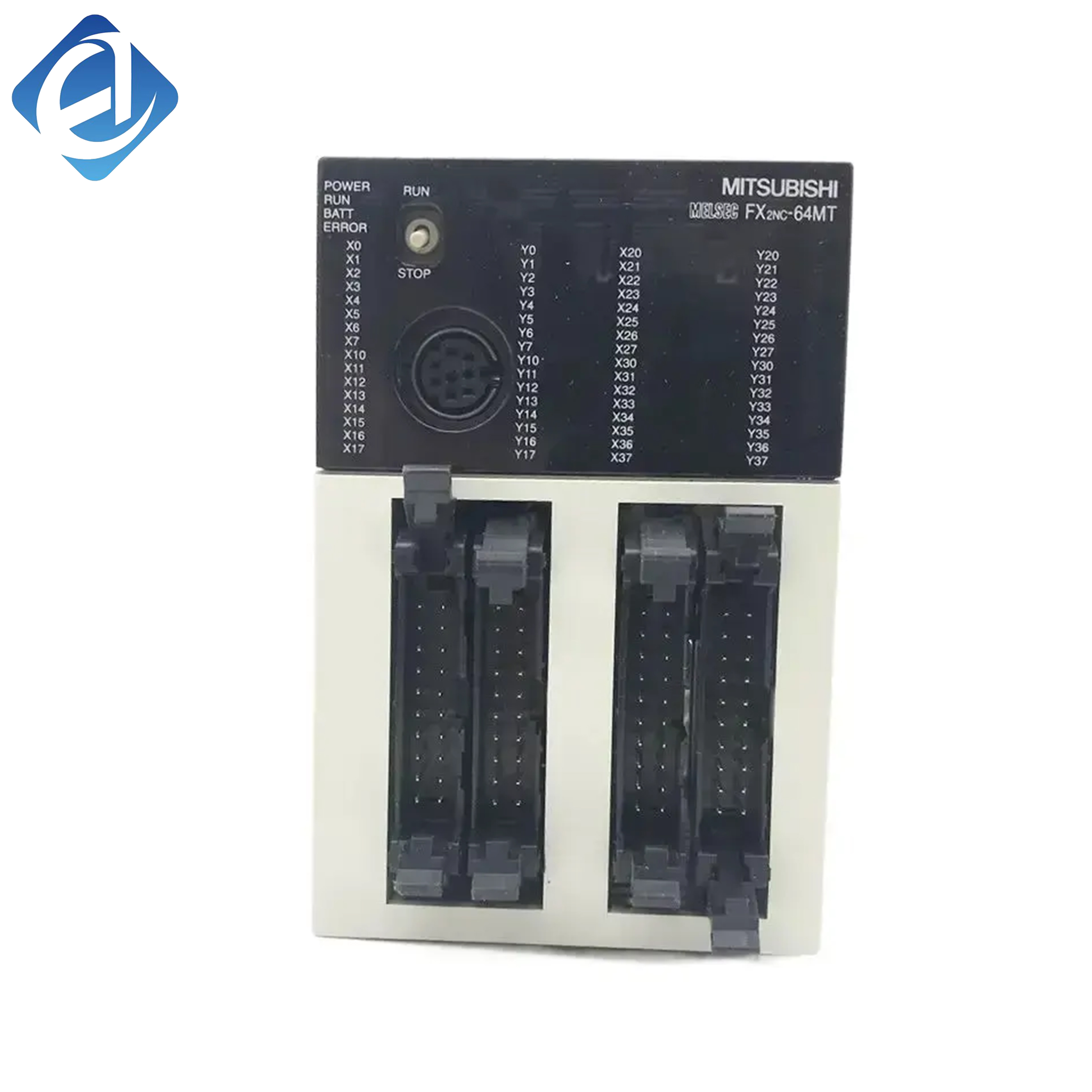 وحدة تحكم منطقية قابلة للبرمجة (PLC) أصلية جديدة من سلسلة FX2NC-64MT، صغيرة الحجم ومدمجة، بإدخال 32 نقطة وخرج ترانزستوري 32 نقطة، وتتميّز باستجابة عالية السرعة وهيكل مدمج، ومناسبة لمعدات الأتمتة الصغيرة جدًّا