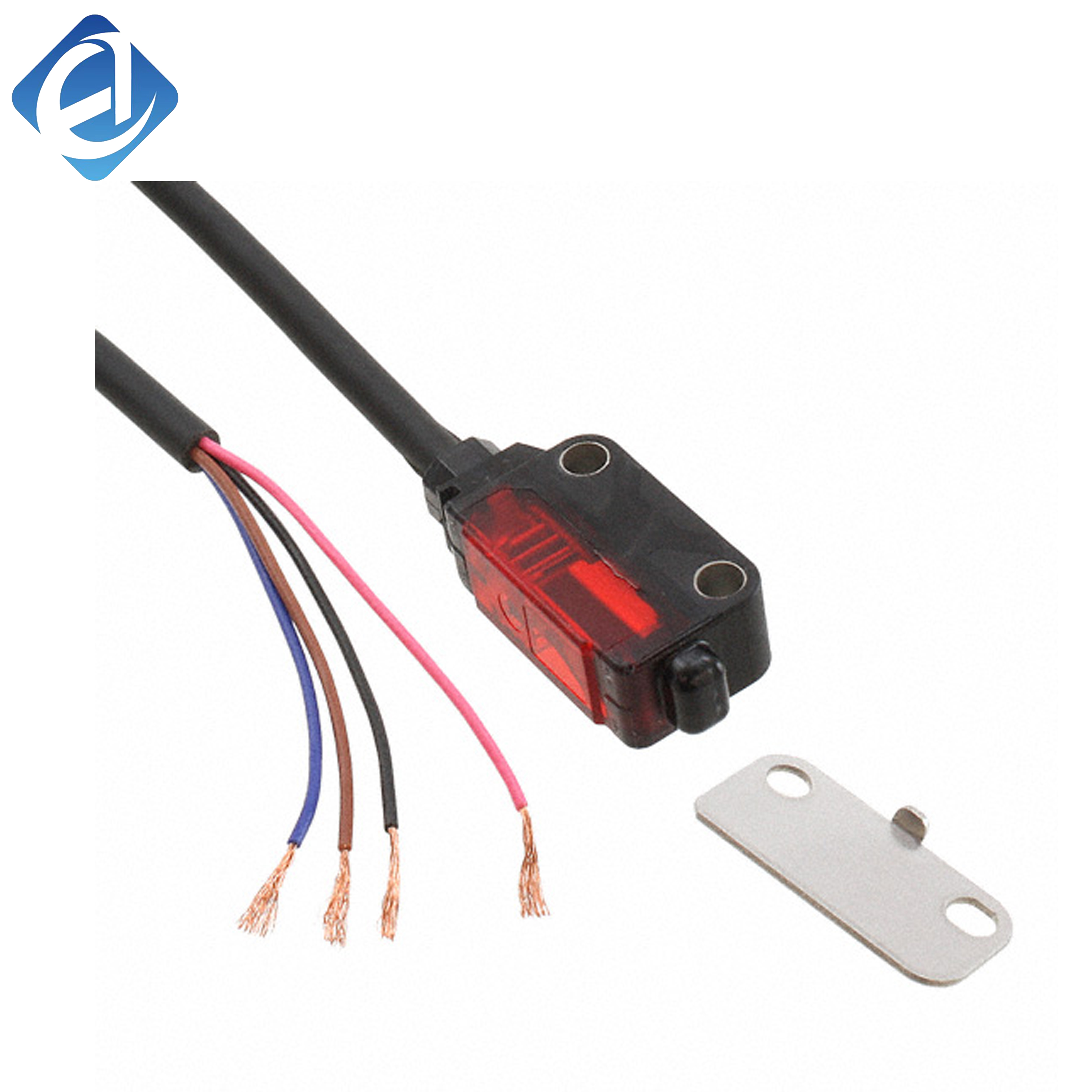 Sensor Fotoelektrik Laser Asli Baharu EX‑L261, Siri EX. Digunakan untuk pengesanan objek jarak jauh, pengesan kedudukan dan pengiraan dalam talian pengeluaran automatik industri. Ia menggunakan penentuan kedudukan berlaser dengan ketepatan tinggi