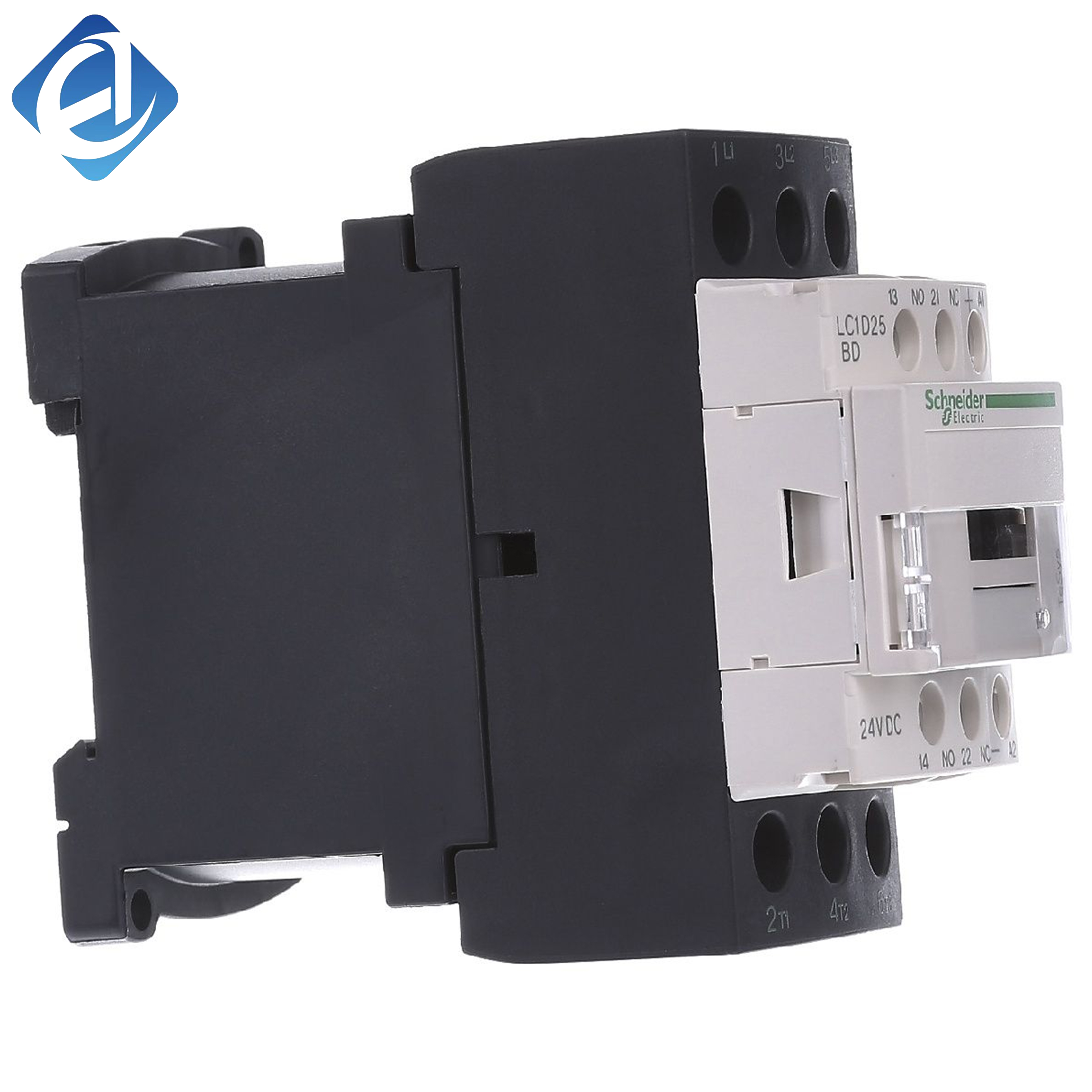 New Original LC1D25BD TeSys D DC contactor. 25A reliable load switching, durable contact performance, stable low-power operation, suitable for DC motor control, battery circuits and industrial automation