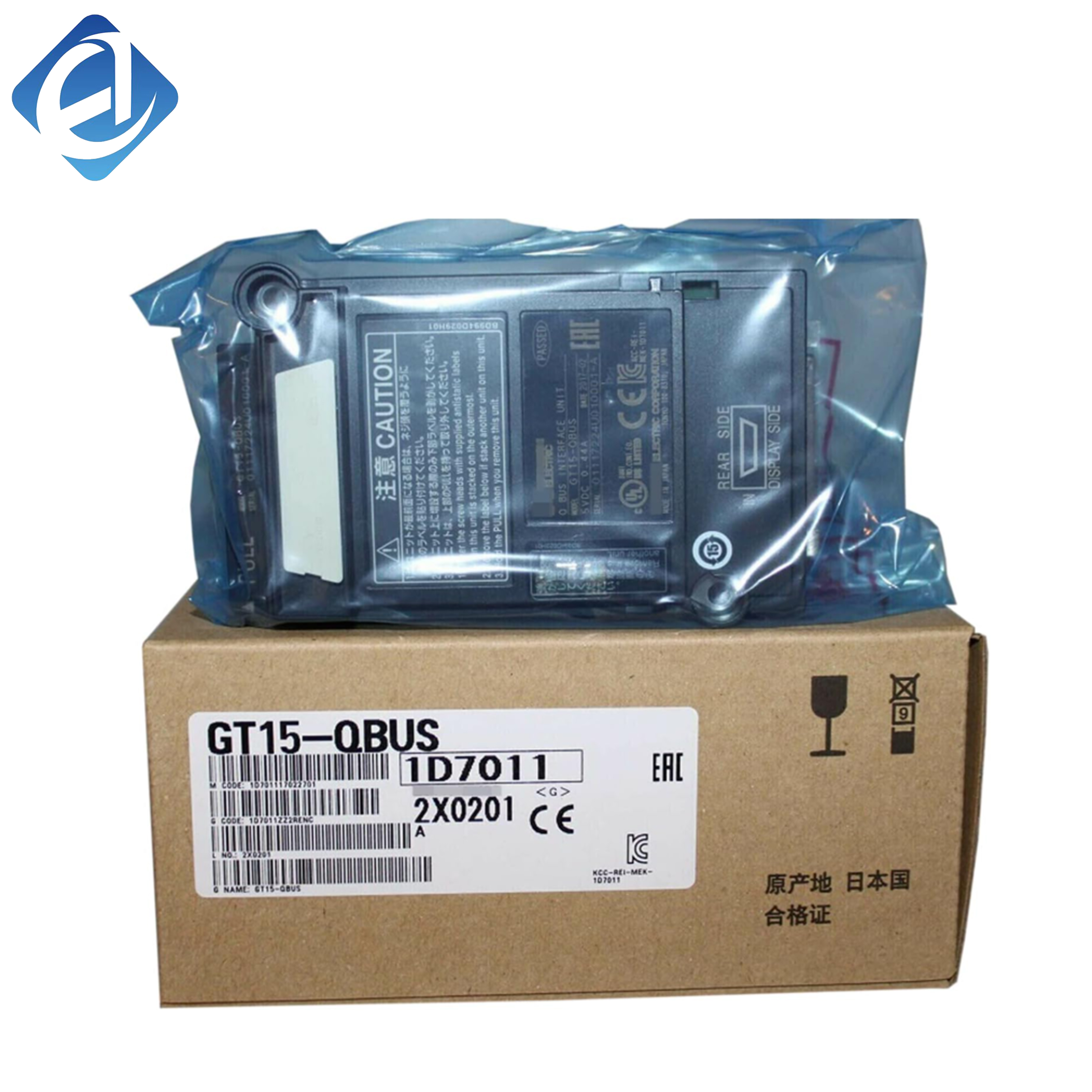 New Original GT15-QBUS GT15 series HMI communication interface module. It realizes stable data connection between HMI and Q series PLC, supports high-speed data transmission. With compact design