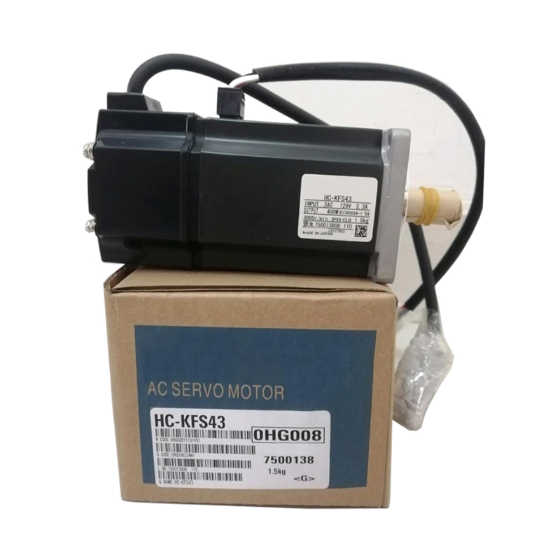 New Original HC-KFS43 HC-KFS series servo motor. Compact and high-precision, offering stable motion performance for industrial automation machinery and processing equipment.