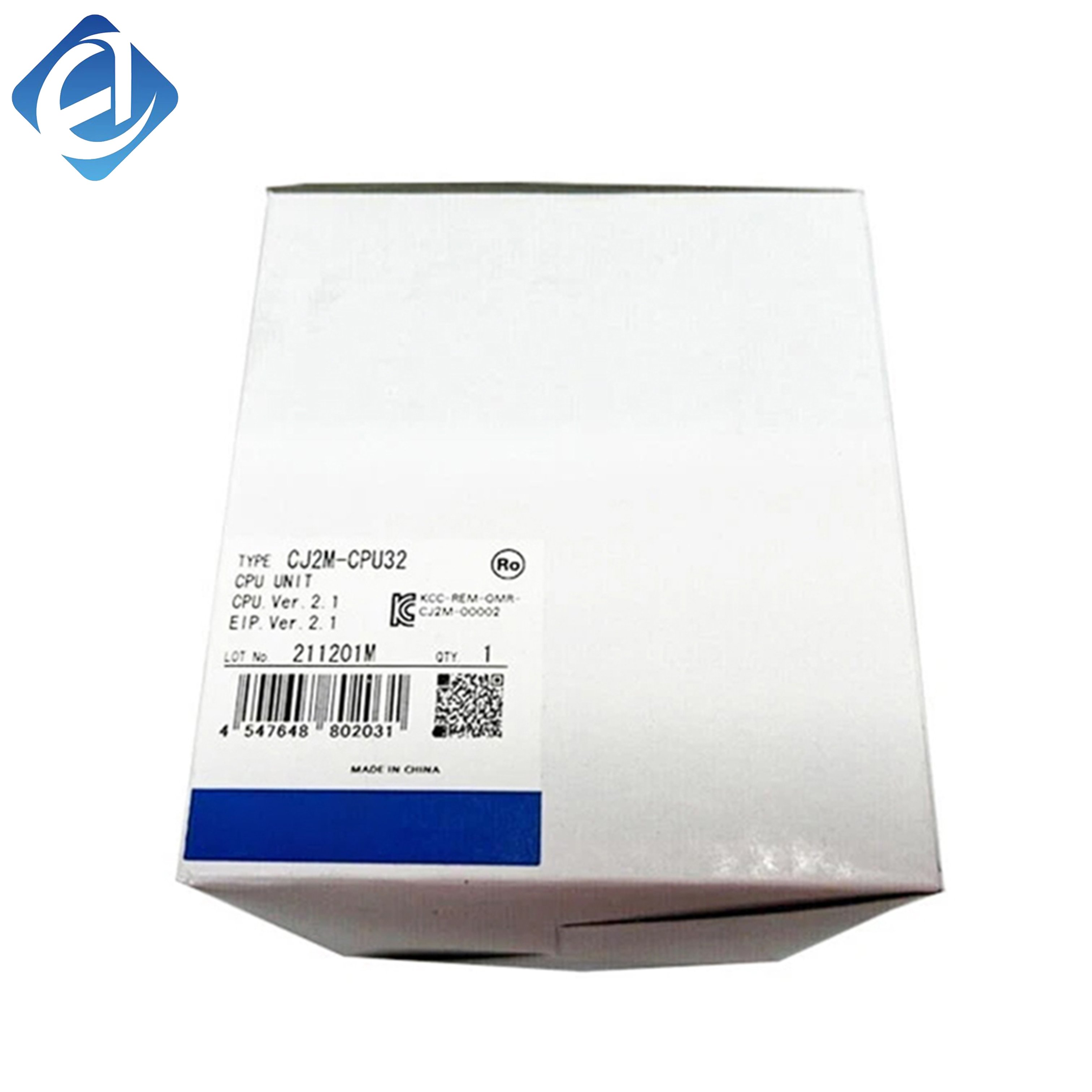 New Original Omron CJ2M-CPU32 CPU module boasts high-speed operation and built-in network function. It offers strong data processing and stable control, perfect for production machinery and industrial automation systems.