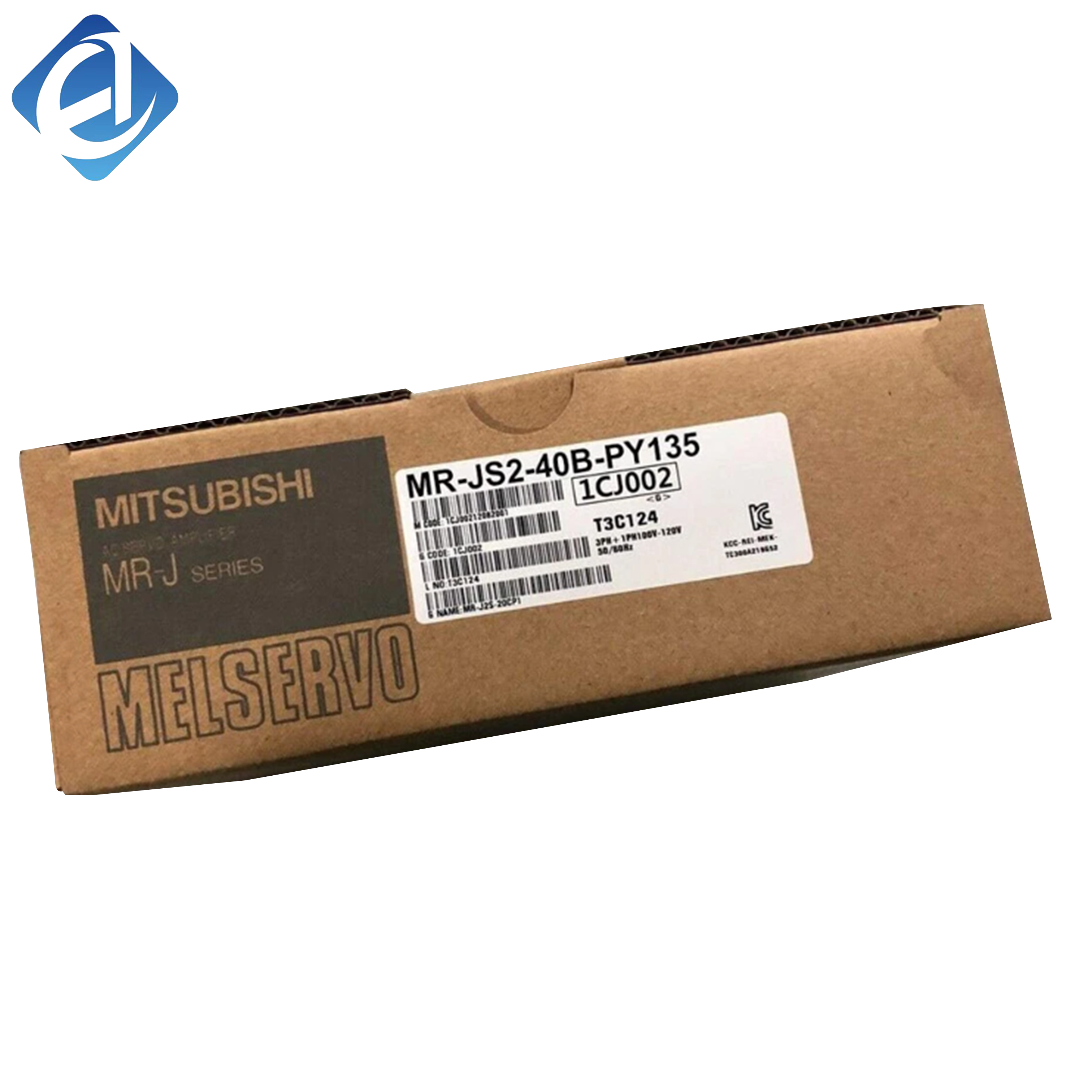 New Original MR-J2S-40B-PY135 MELSERVO-J2S series 400W customized servo drive. It provides high-precision position, speed and torque control with fast response and stable operation. Featured with special customized interface 