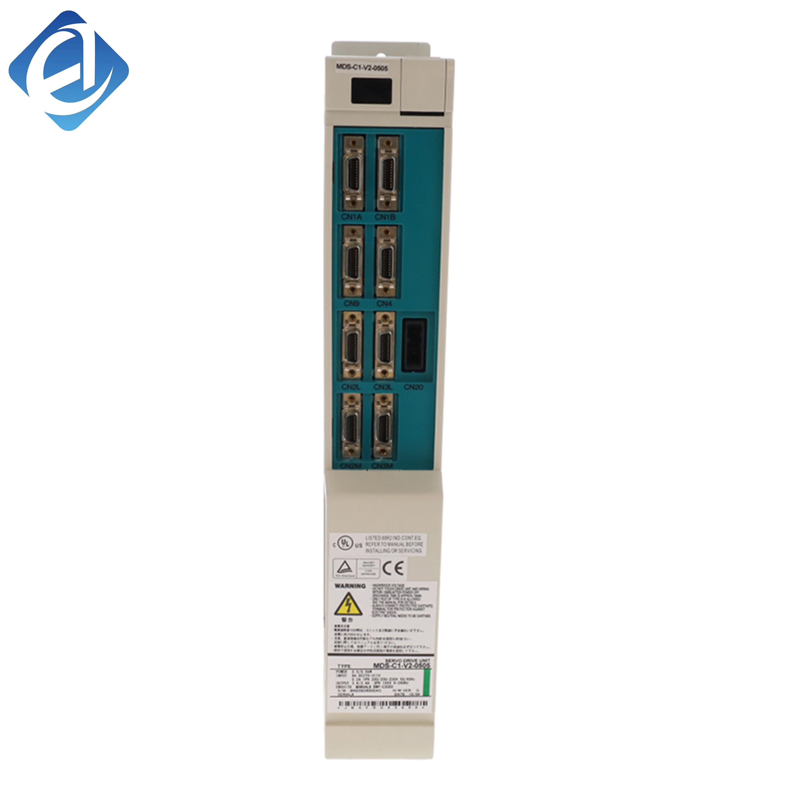 وحدة محرك سيرفو ثنائية المحور من السلسلة M70 الطراز الأصلي الجديد MDS-C1-V2-0505، بقدرة خرج كهربائية ثنائية تبلغ 0.5 كيلوواط، واستجابة عالية السرعة وأداء تحكّم مستقر، وتُستخدم خصيصًا في عمود الدوران لأدوات الآلات الرقمية (CNC)