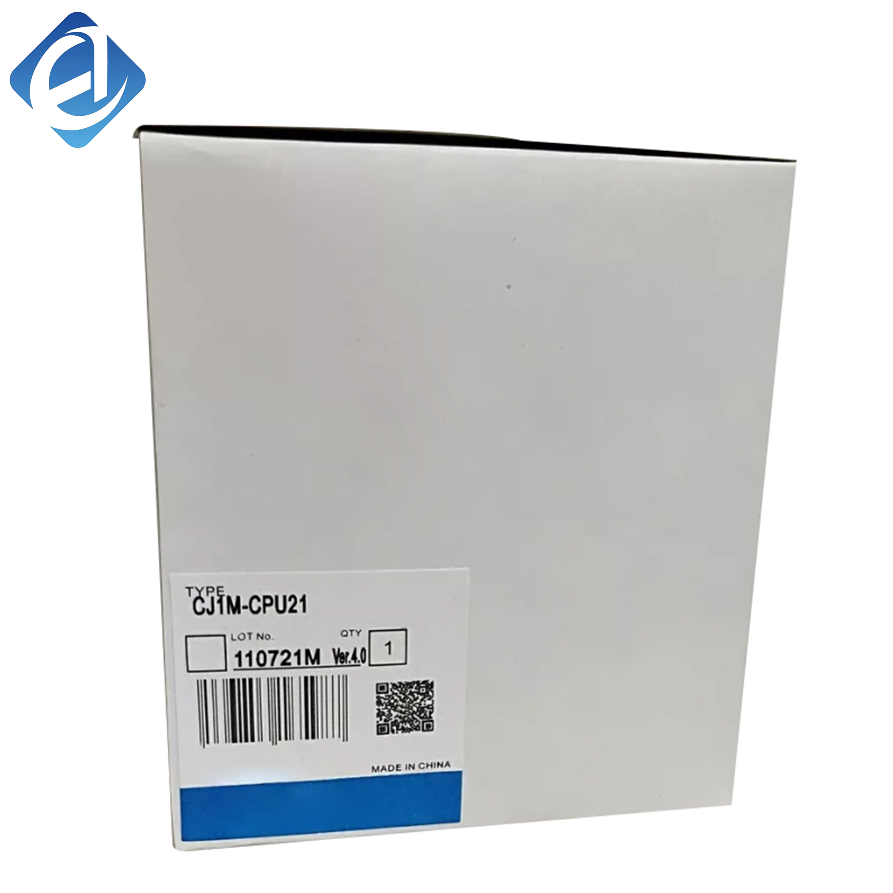 New Original CJ1M-CPU21 Omron CJ1M Series PLC CPU Unit, serves as core controller for small and medium industrial automation control systems.