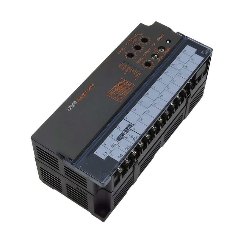 New Original AJ65BT-68TD CC-Link series temperature input module. Designed for collecting thermal couple temperature signals with high precision and stable signal conversion. It enables remote distributed temperature monitoring 