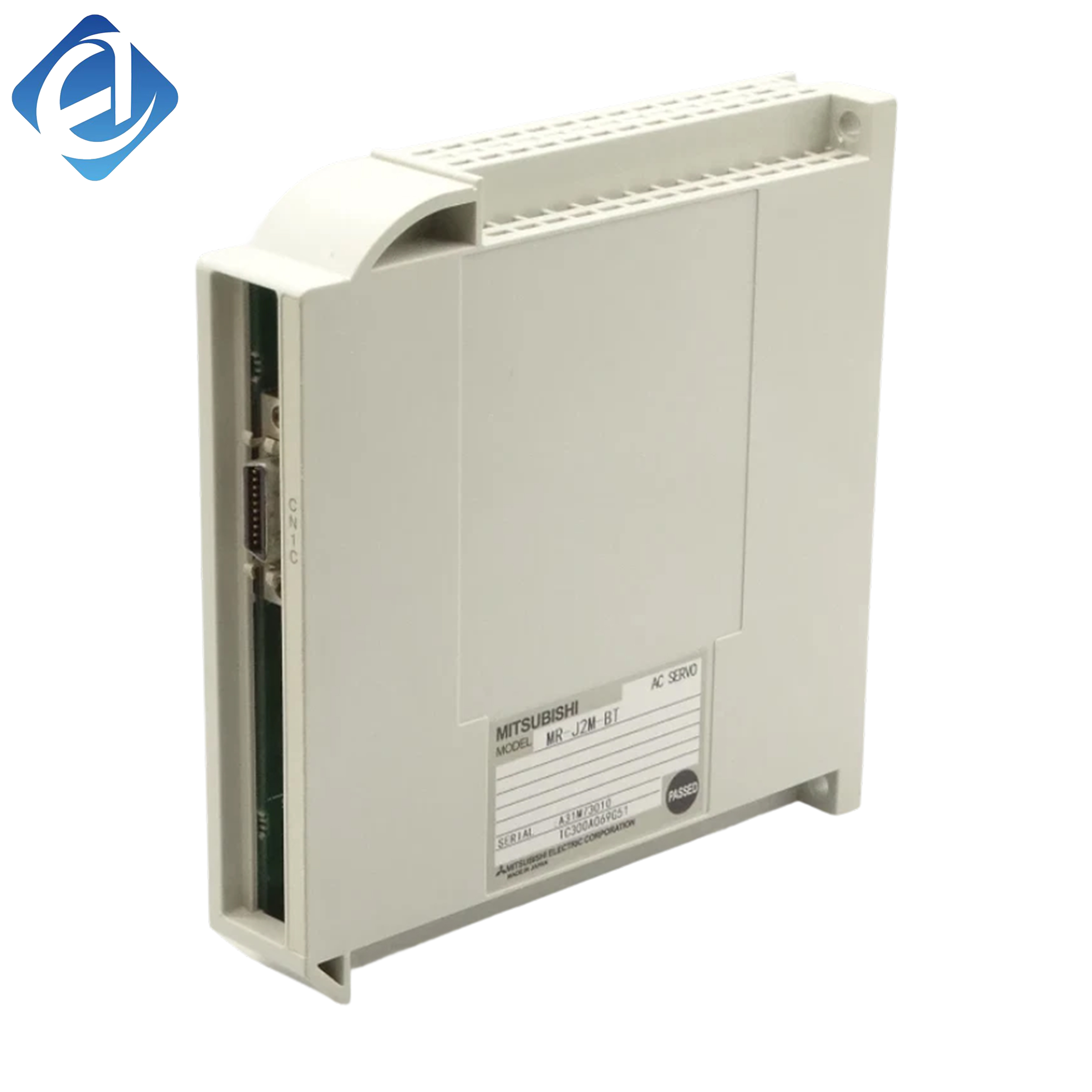 New Original MR-J2M-BT MELSERVO-J2M series servo battery unit. It supplies backup power for absolute encoder data storage, preventing position data loss during power failure. Compact, durable and easy to install