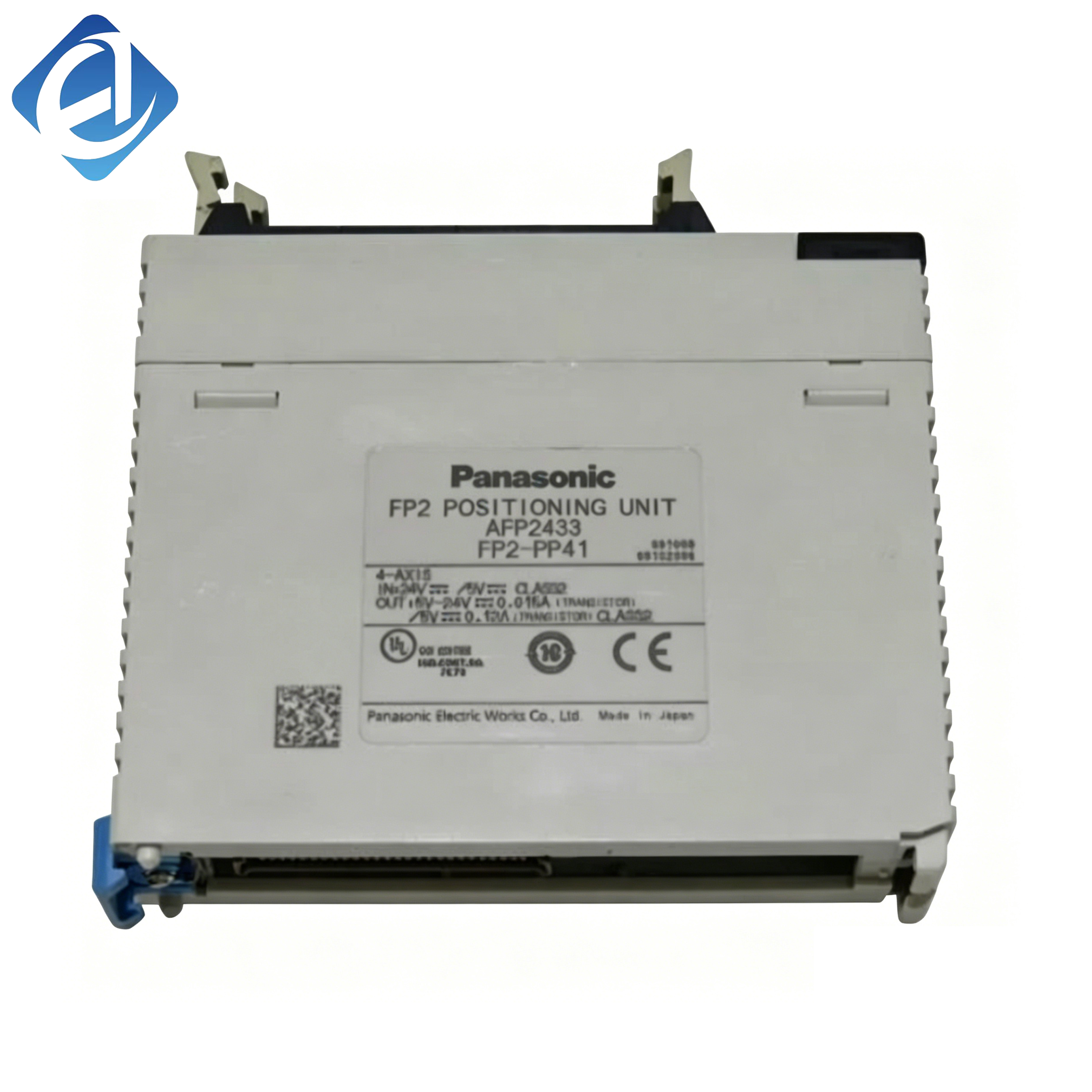 New Original AFP2433 Panasonic industrial control accessory module, belongs to Panasonic servo supporting series, used for signal conversion and peripheral matching connection in PLC and servo motion control system.