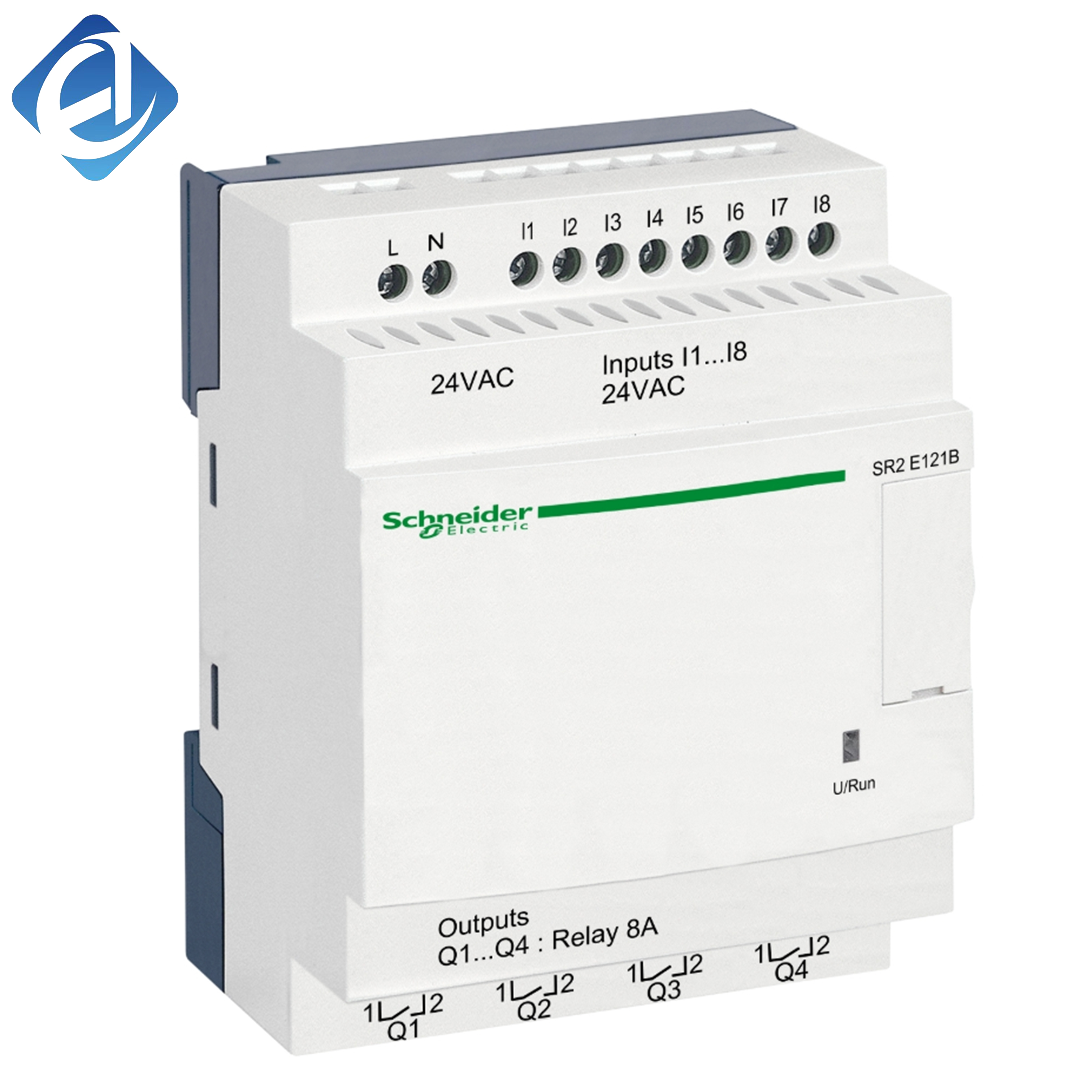 New Original SR2E121B Zelio Logic series smart relay. Features compact size, simple programming and reliable logic control. With low energy consumption and excellent stability, it supports quick installation and flexible debugging