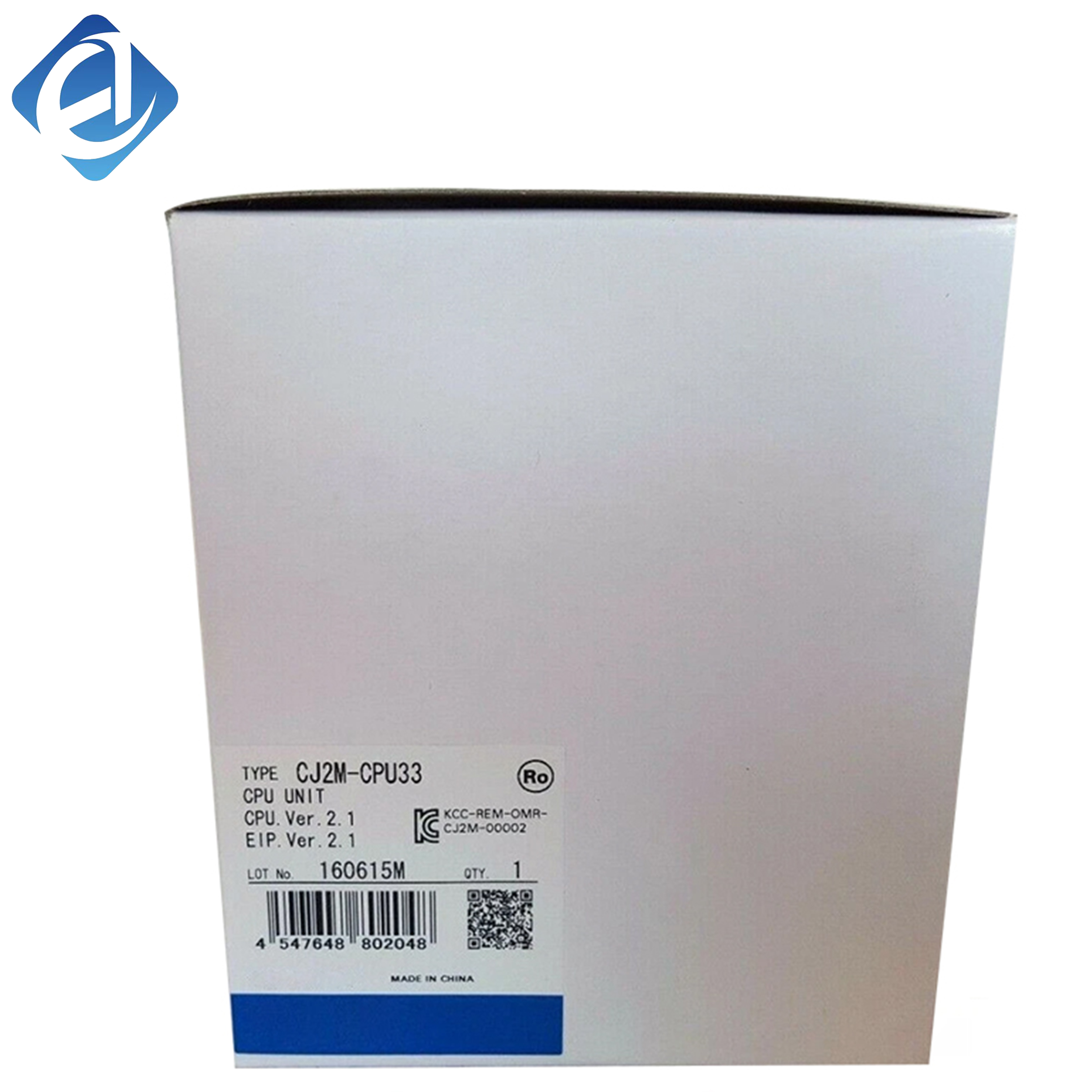 New Original Omron CJ2M-CPU33 is a core PLC CPU unit. It delivers high-speed processing, integrated network functions and stable operation. Ideal for industrial automation, production line and mechanical equipment integrated control.