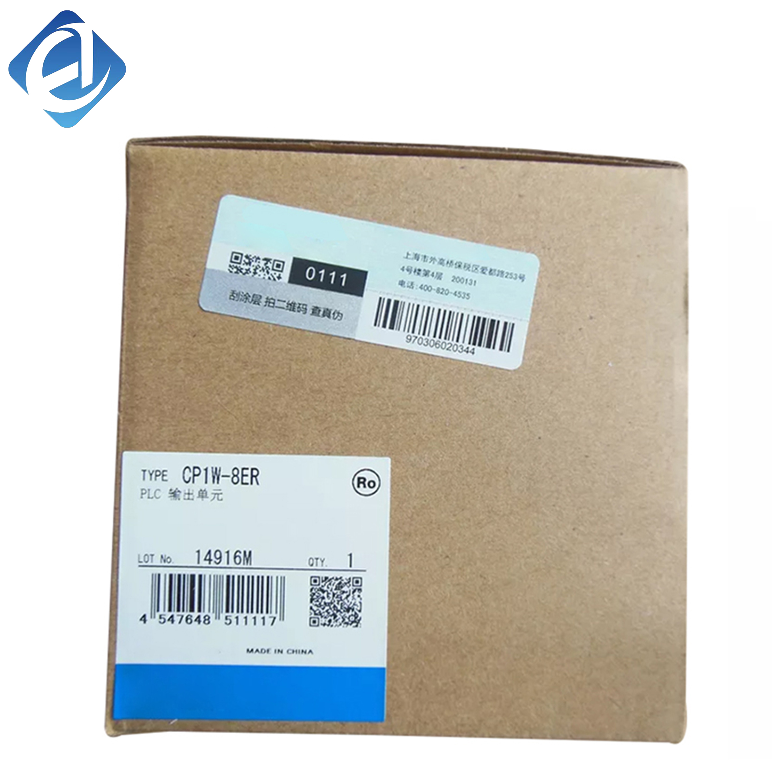 New Original Omron CP1W-8ER relay expansion module for CP1E PLC. It provides 8-point I/O expansion with durable relay output. Compact, stable and anti-interference, for industrial automation signal control and peripheral device drive.