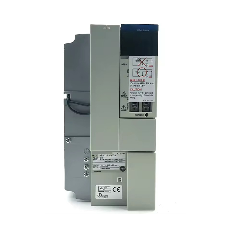 New Original MR-J2S-500A MR-J2S series servo amplifier. High power and stable performance, achieves precise motion control, widely applied in heavy-duty industrial machinery