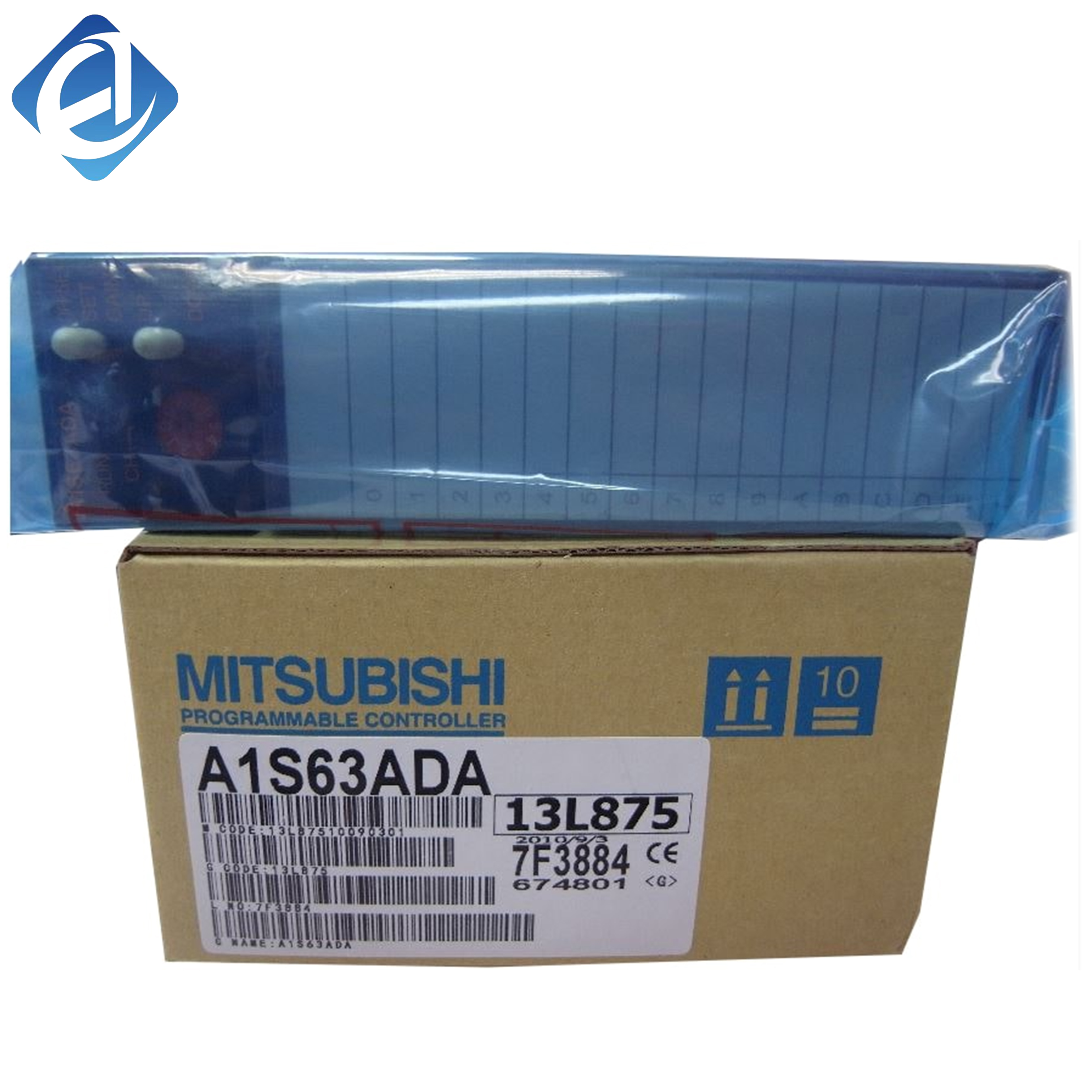 New Original A1S63ADA A1S series analog conversion module. It realizes analog signal input and output conversion for data collection and regulation. Featuring high conversion accuracy, stable performance
