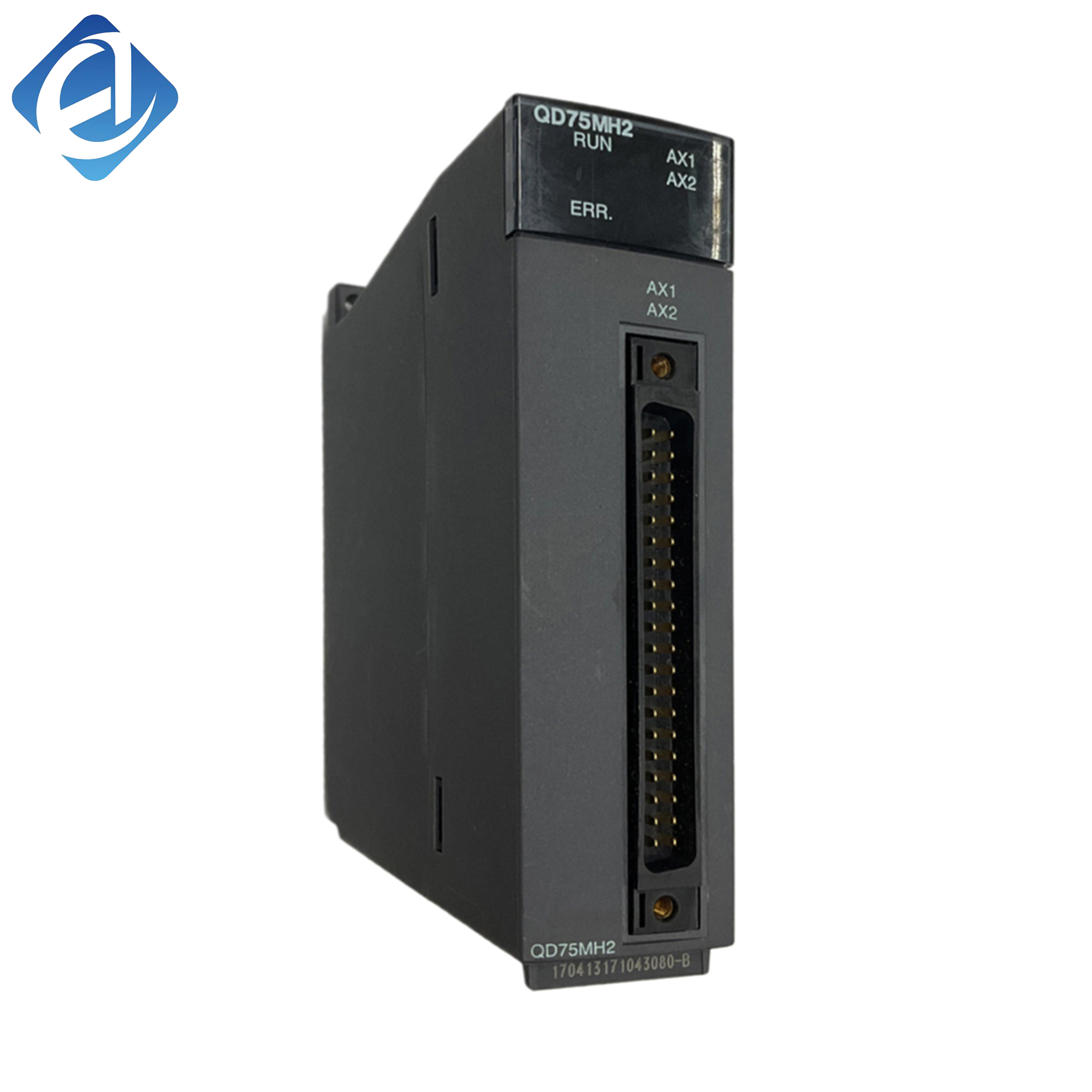 New Original QD75MH2 Q series 2-axis motion control positioning module. It achieves precise positioning, speed control and linear interpolation for servo systems. Features high-speed pulse output,