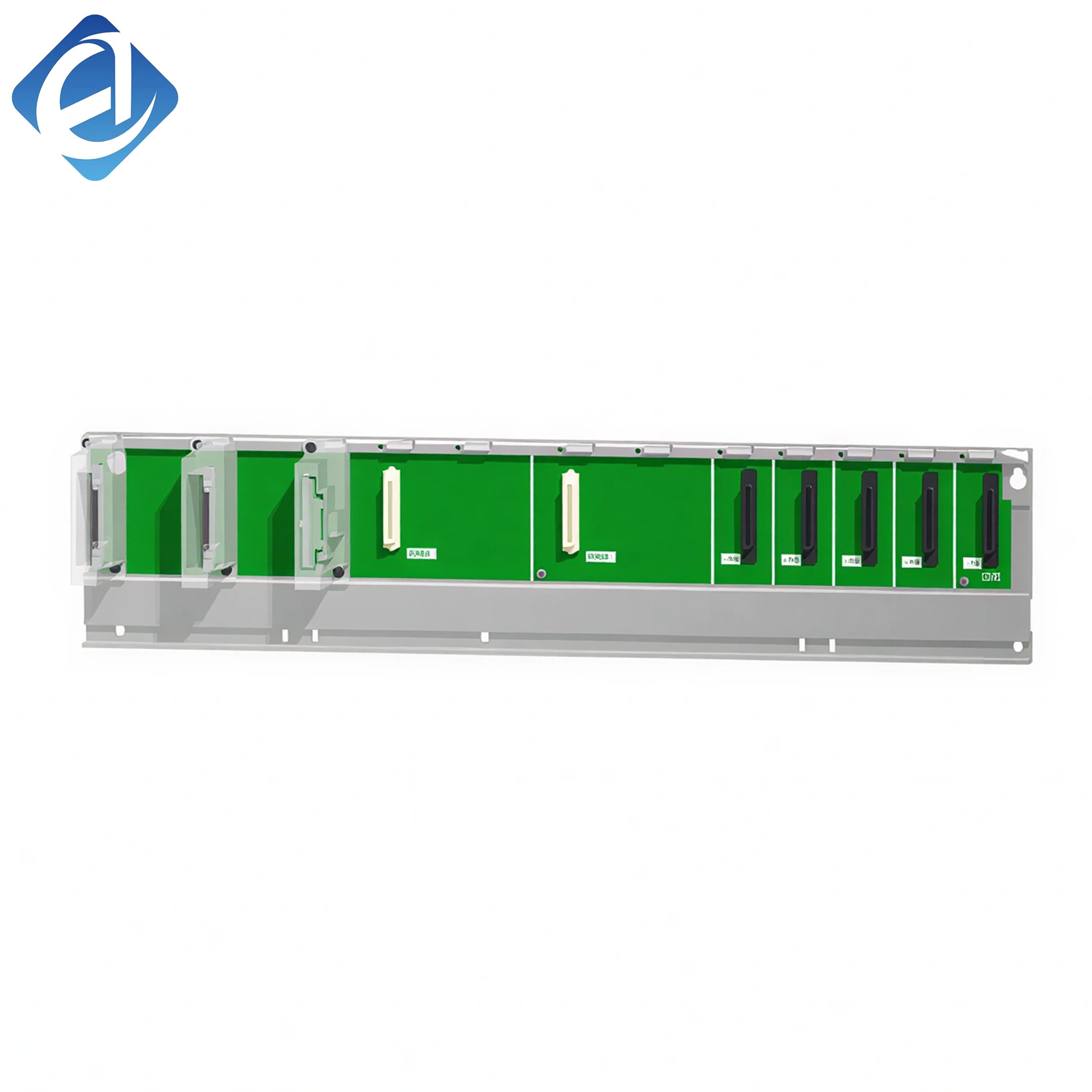 New Original Q65WRB Mitsubishi MELSEC-Q series 5-slot redundant power supply extension base. Supports dual redundant power supply configuration, stable fault-tolerant operation, used for large-scale high-reliability industrial PLC control 