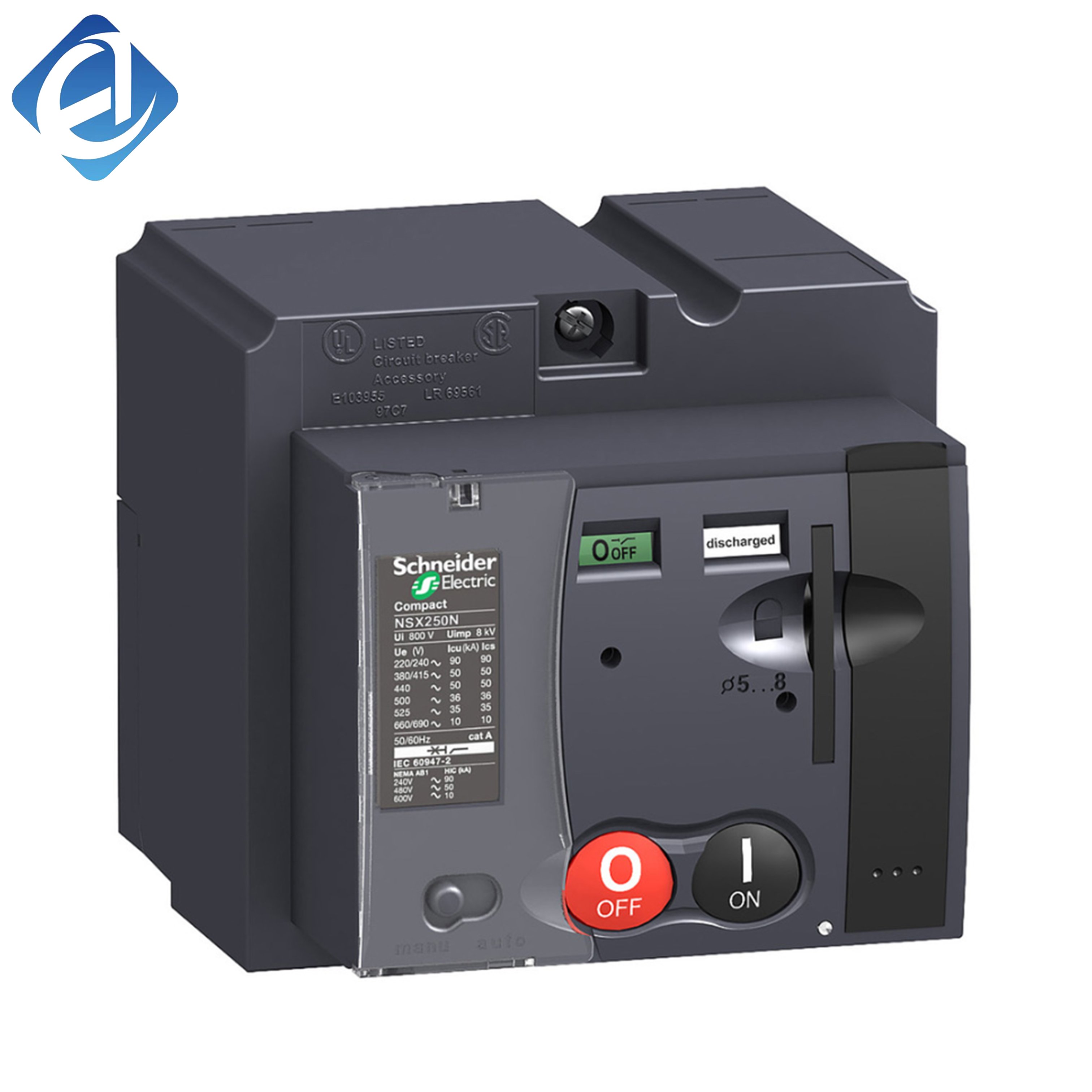 New Original LV431541 ComPact NSX series molded case circuit breaker. It offers overload, short-circuit and insulation protection, excellent breaking capacity and sturdy structure. Commonly used in low-voltage power distribution
