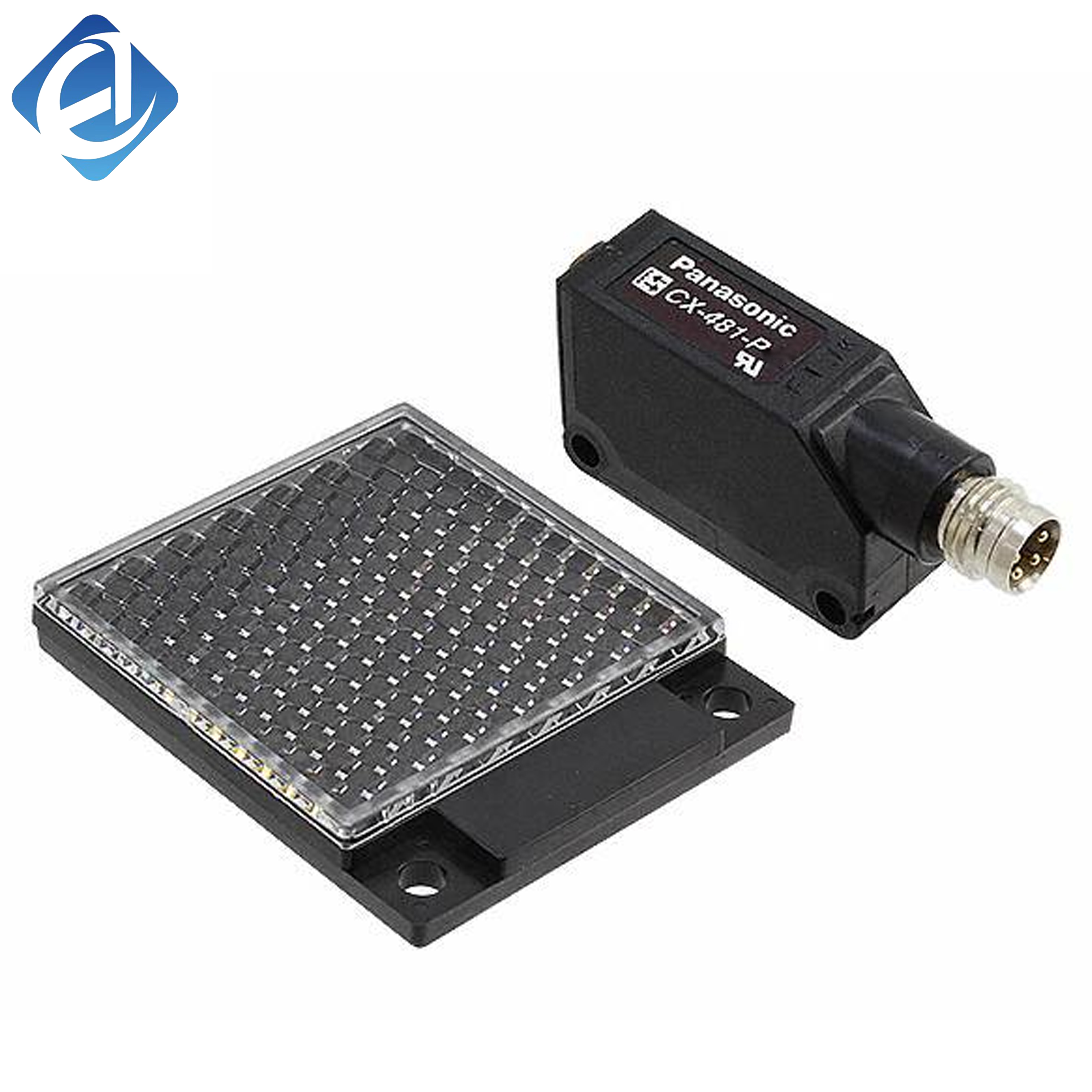 Nuovo sensore fotoelettrico originale CX-481-P, serie CX. Utilizzato per il rilevamento oggetti, il rilevamento posizione e il sezionamento nelle linee di automazione industriale. Con struttura impermeabile e a tenuta di polvere, uscita PNP, rapida risposta ed elevata immunità alle interferenze.
