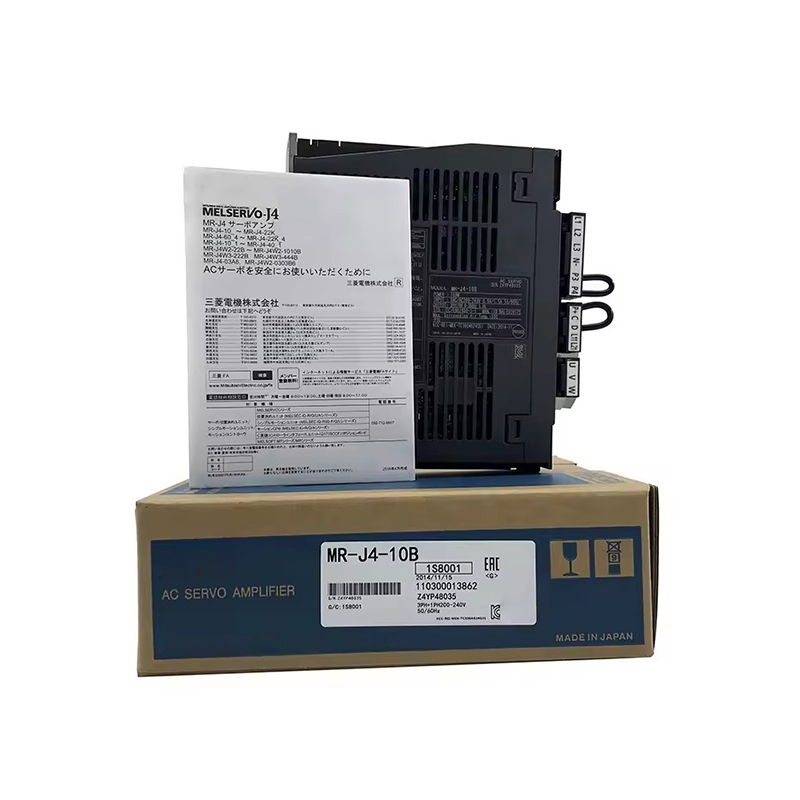 New Original MR-J4-10B MR-J4 series servo drive. Compact and high-performance, provides precise speed and position control, ideal for small automation equipment