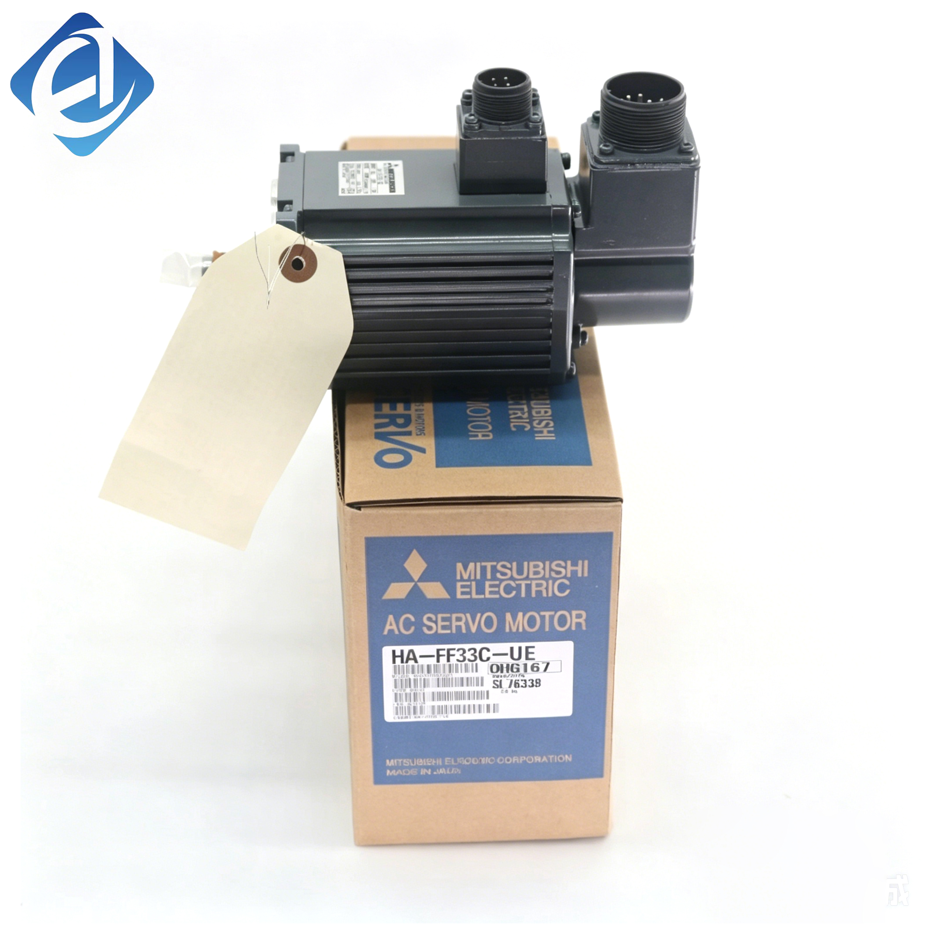 New Original HA-FF33C-UE HA-FF series AC servo motor. Features stable operation and high precision, perfectly matched with servo drives for positioning