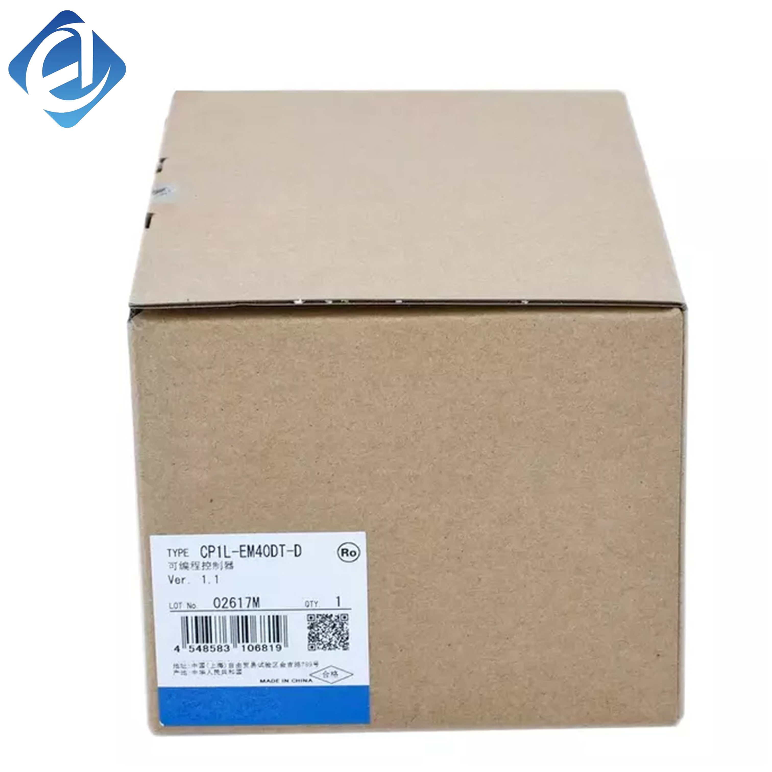 نیا اصلی CP1L-EM40DT-D اومرون CP1L سیریز PLC سی پی یو یونٹ، چھوٹے اور درمیانے درجے کے صنعتی خودکار نظام کے لیے مرکزی کنٹرولر کے طور پر کام کرتا ہے۔