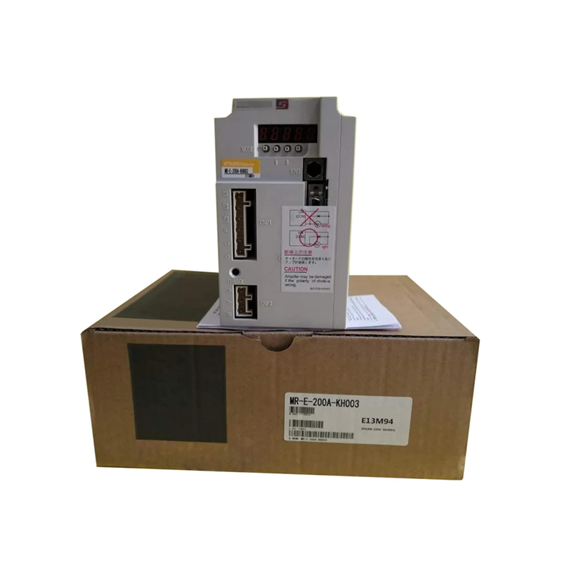 New Original MR-E-200A-KH003 MR-E series servo drive. Provides stable speed and position control, perfectly matched with servo motors for industrial automation and mechanical drive applications.