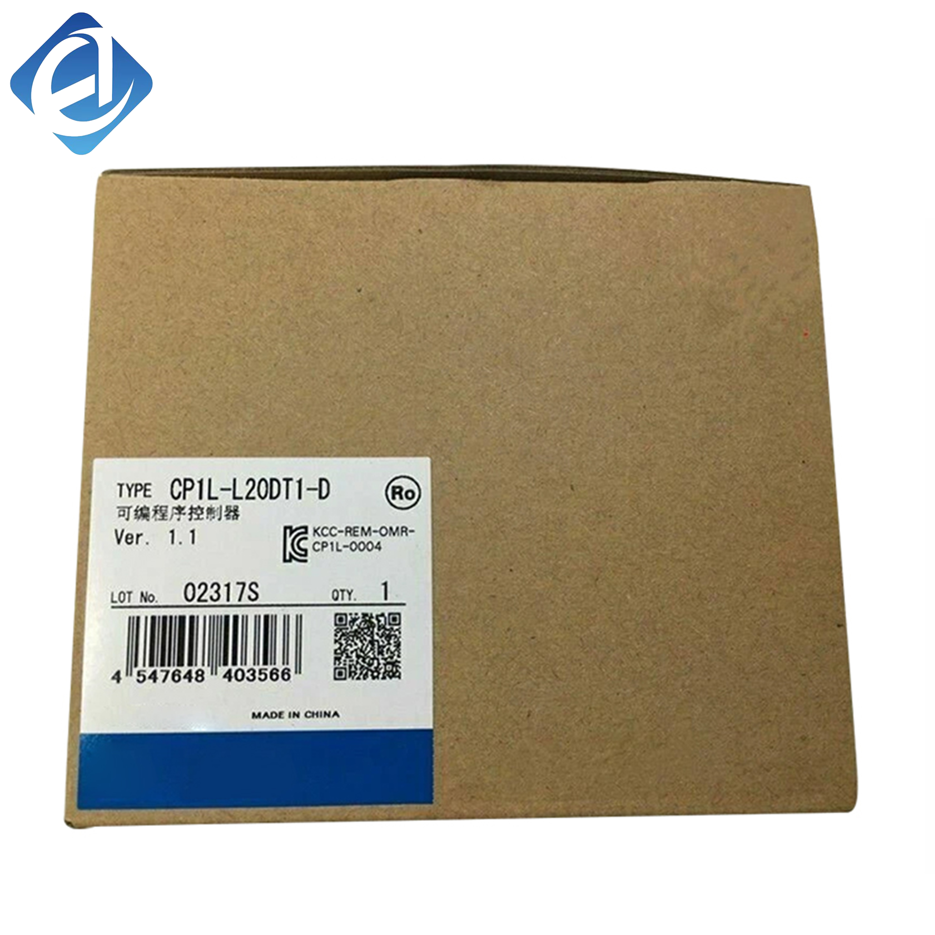 New Original Omron CP1L-L20DT1-D compact PLC with integrated I/O, fast operation and stable performance. It realizes multi-functional logic control, ideal for small machinery, packaging devices and mini industrial automation systems.