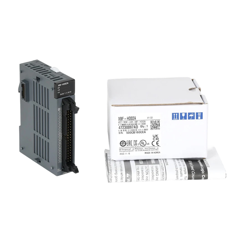 New Original XBF-HD02A is a high-speed counter module of XBF series. It supports dual-channel high-speed pulse counting and encoder signal acquisition with high precision and anti-interference ability. It is widely used in industrial positioning