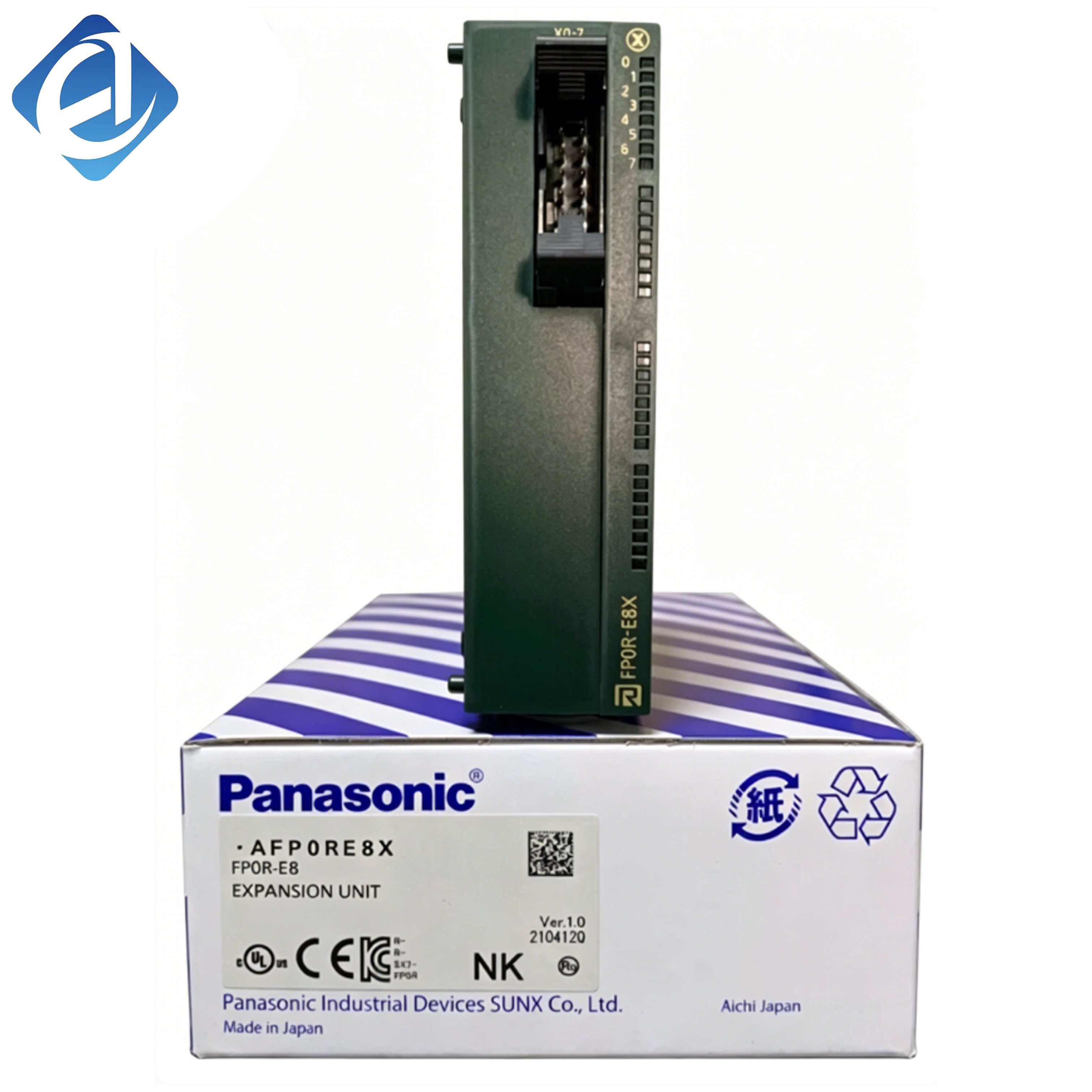 New Original AFP0RE8X Expansion Unit, AFP0 SeriesAccurate signal gathering, steady operation. Compact design, simple installation. For signal input expansion of industrial PLC control systems.
