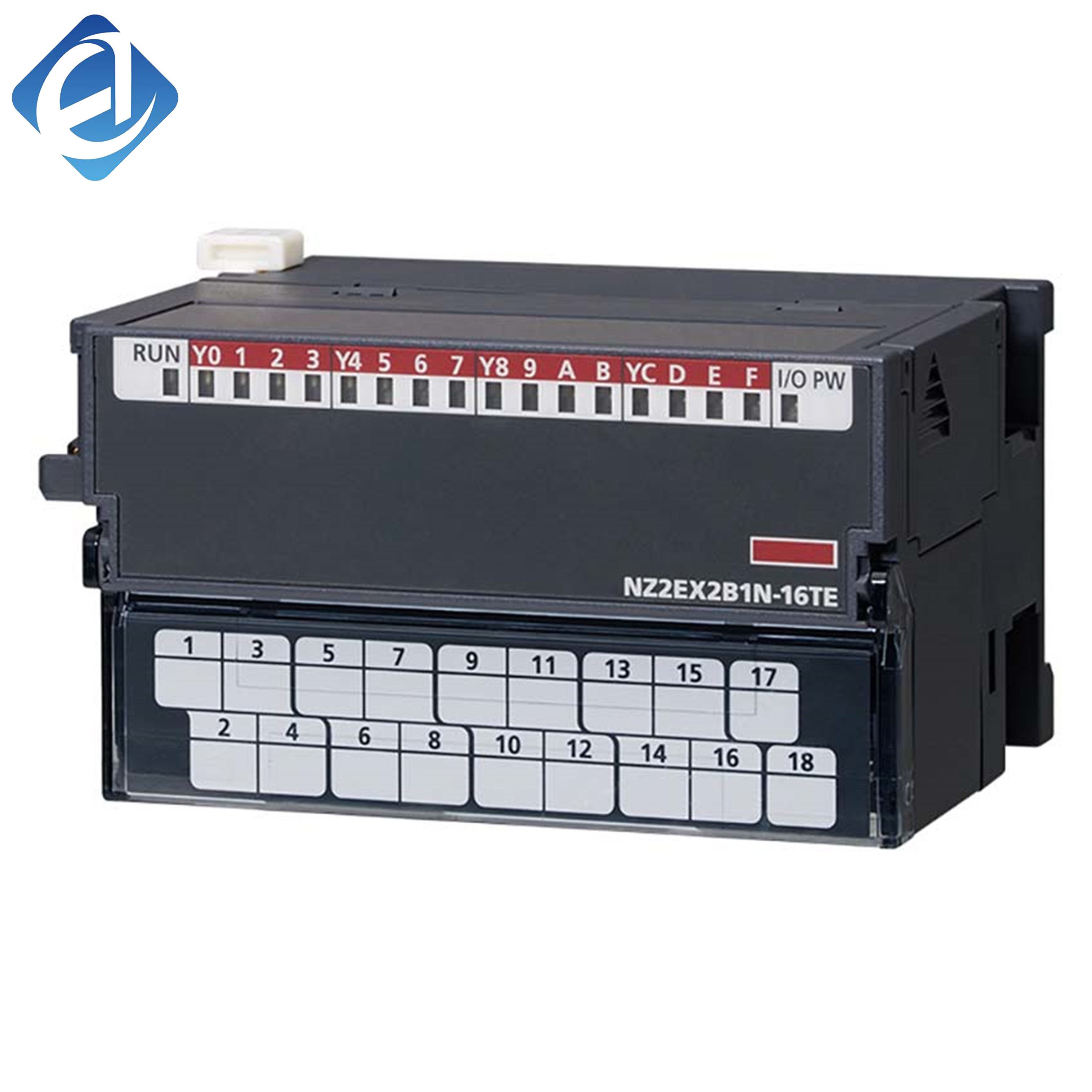 وحدة إدخال/إخراج عن بُعد جديدة وأصلية من طراز NZ2EX2B1N-16TE. انتقال إشارة مستقر، وحجم صغير مدمج. تُستخدم لتوسيع جمع الإشارات والمخرجات في أنظمة التحكم الصناعي.
