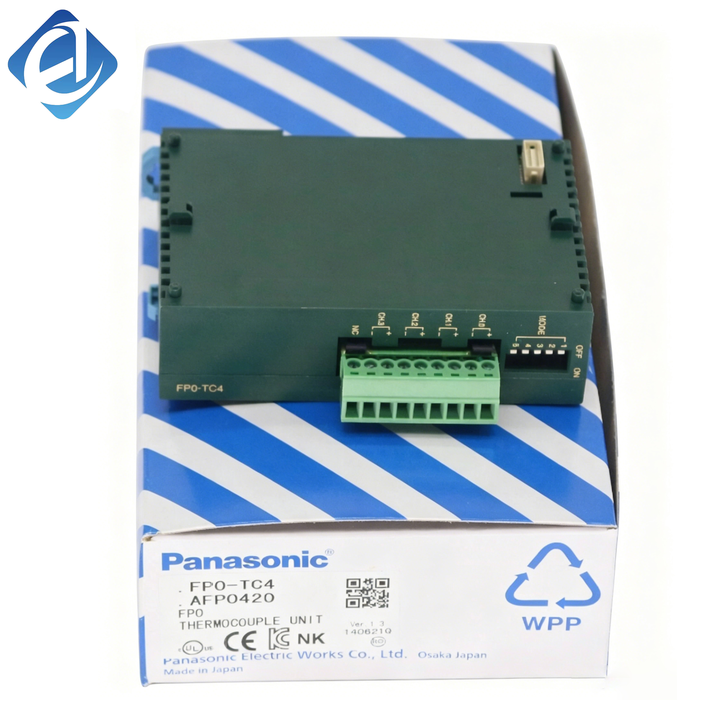 Nuovo modulo PLC AFP0420 originale, serie AFP, utilizzato per l’espansione dell’ingresso-uscita di segnali e il controllo logico dei sistemi PLC Panasonic nell’automazione industriale. Offre trasmissione dati stabile, risposta rapida e prestazioni ad alta affidabilità.