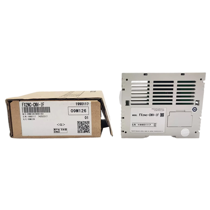 New Original FX2NC-CNV-IF FX2NC series interface conversion adapter. It realizes seamless connection and signal conversion between FX2NC PLC and external expansion modules. With stable signal transmission