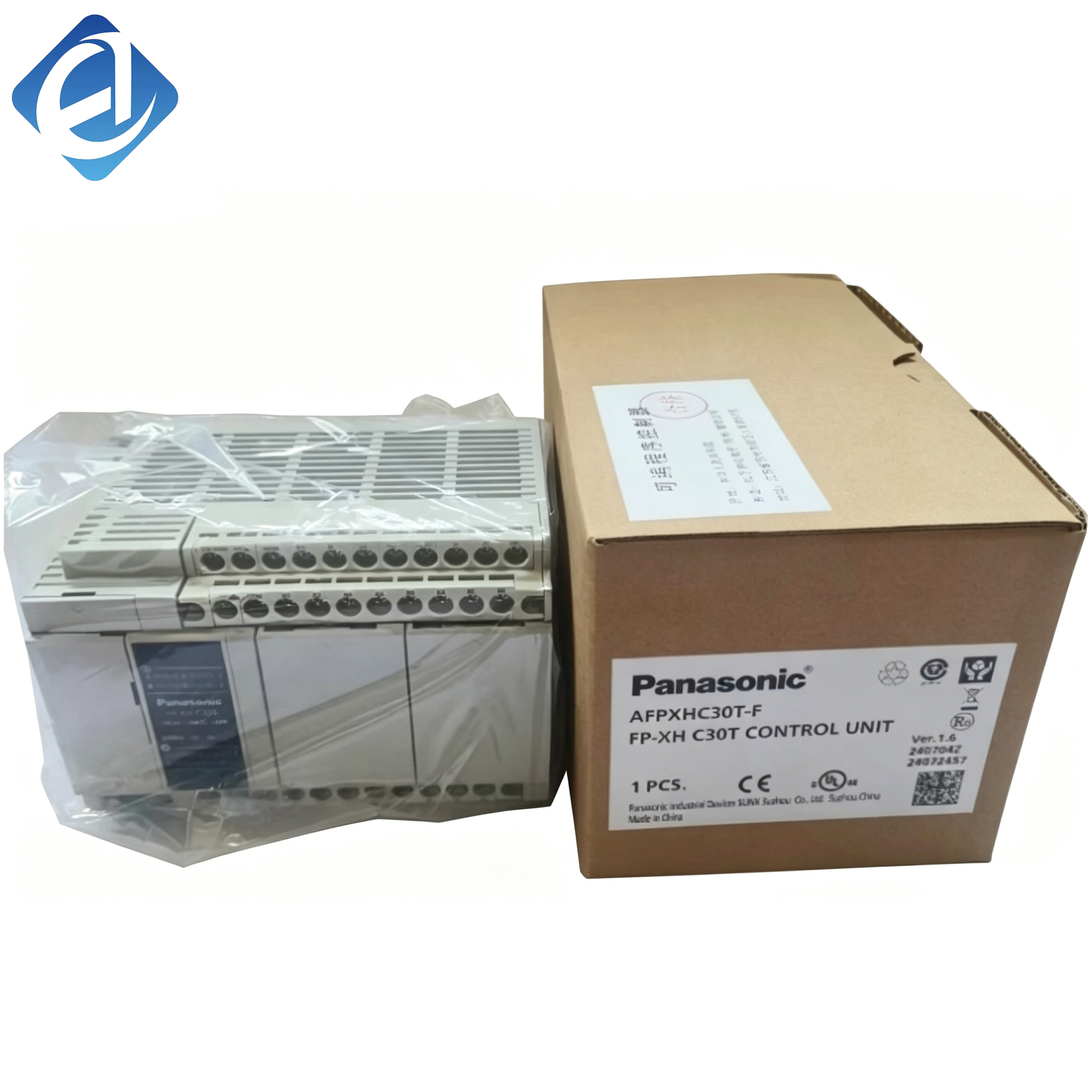New Original FP-XH C30T PLC Controller, FP-XH SeriesPowerful logic control, stable long-term operation. Flexible programming, easy wiring. Ideal for mechanical automation and production line automatic control applications.