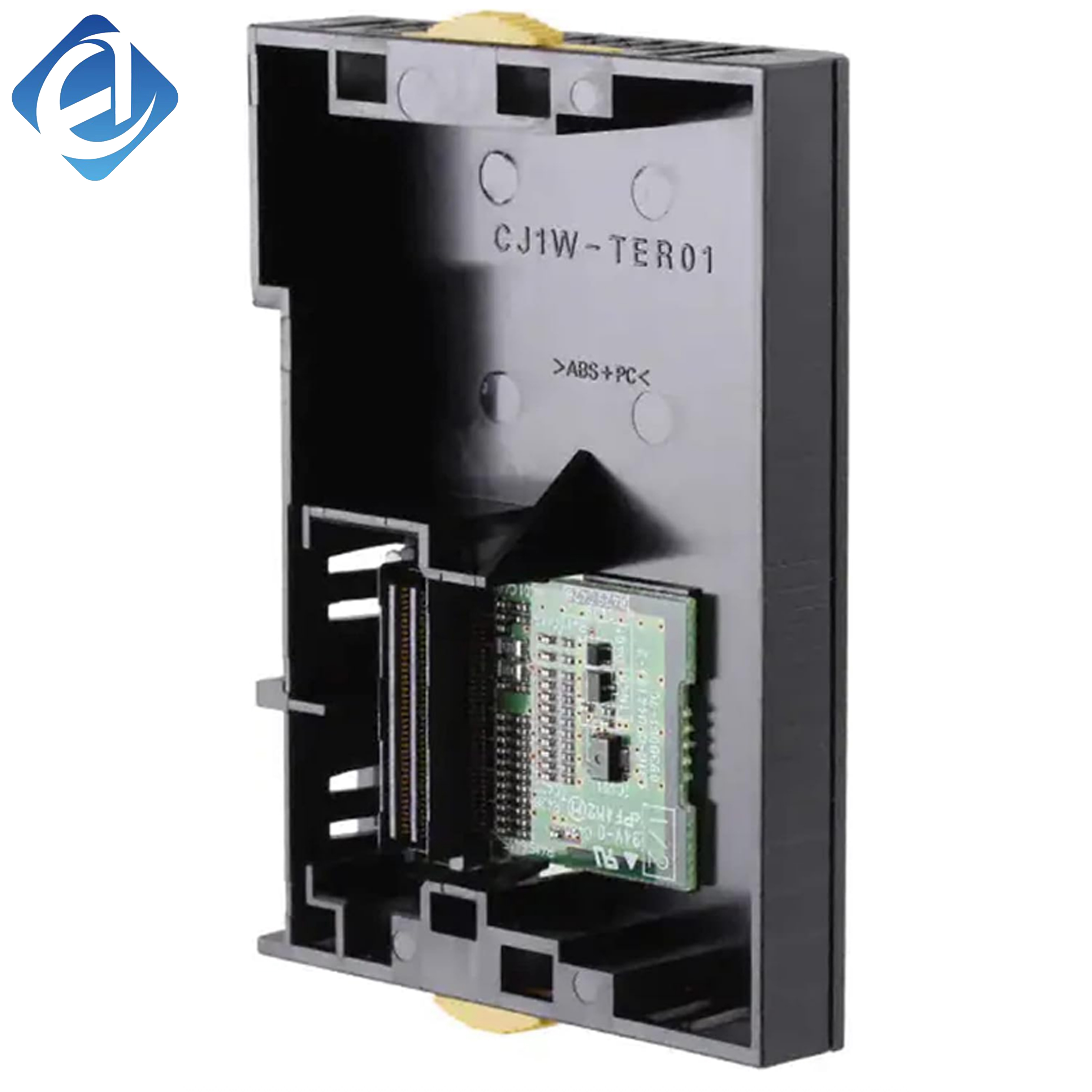 New Original Omron CJ1W-TER01 series terminal resistor unit. Ensures bus signal stability and suppresses signal interference. Compact structure for easy installation, specially used for CJ1 series PLC system terminal matching and stable data transmission.