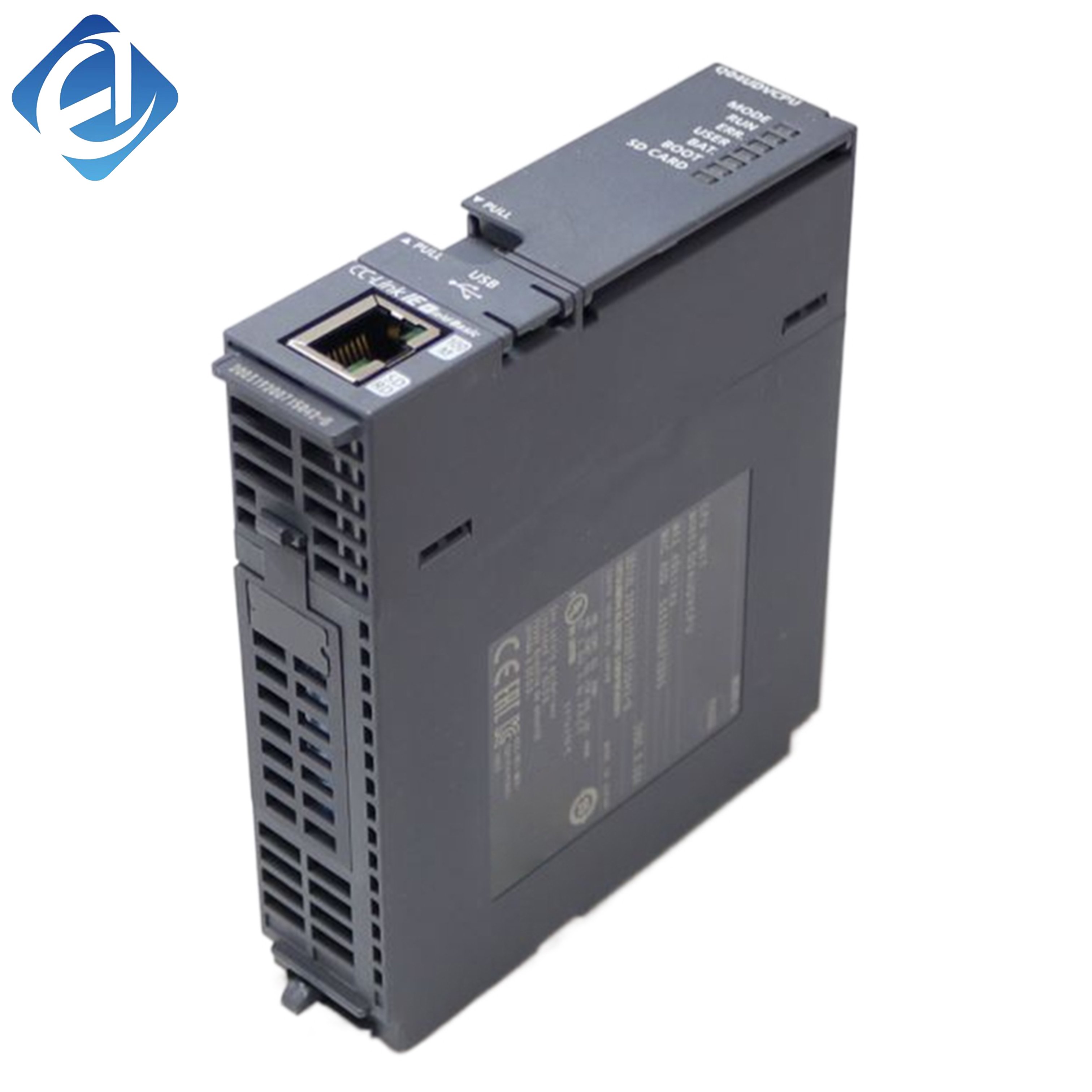 New Original Q04UDVCPU MELSEC-Q series universal motion controller CPU. With 40k program capacity, it supports high-speed logic operation and multi-axis motion control. It integrates network communication 