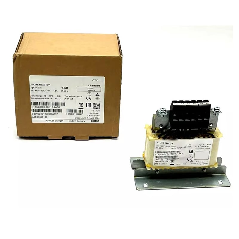 New Original 6SL3203-0CE13-2AA0 6sl32030ce132aa0 SINAMIC Power Reactor Stock in Warehouse