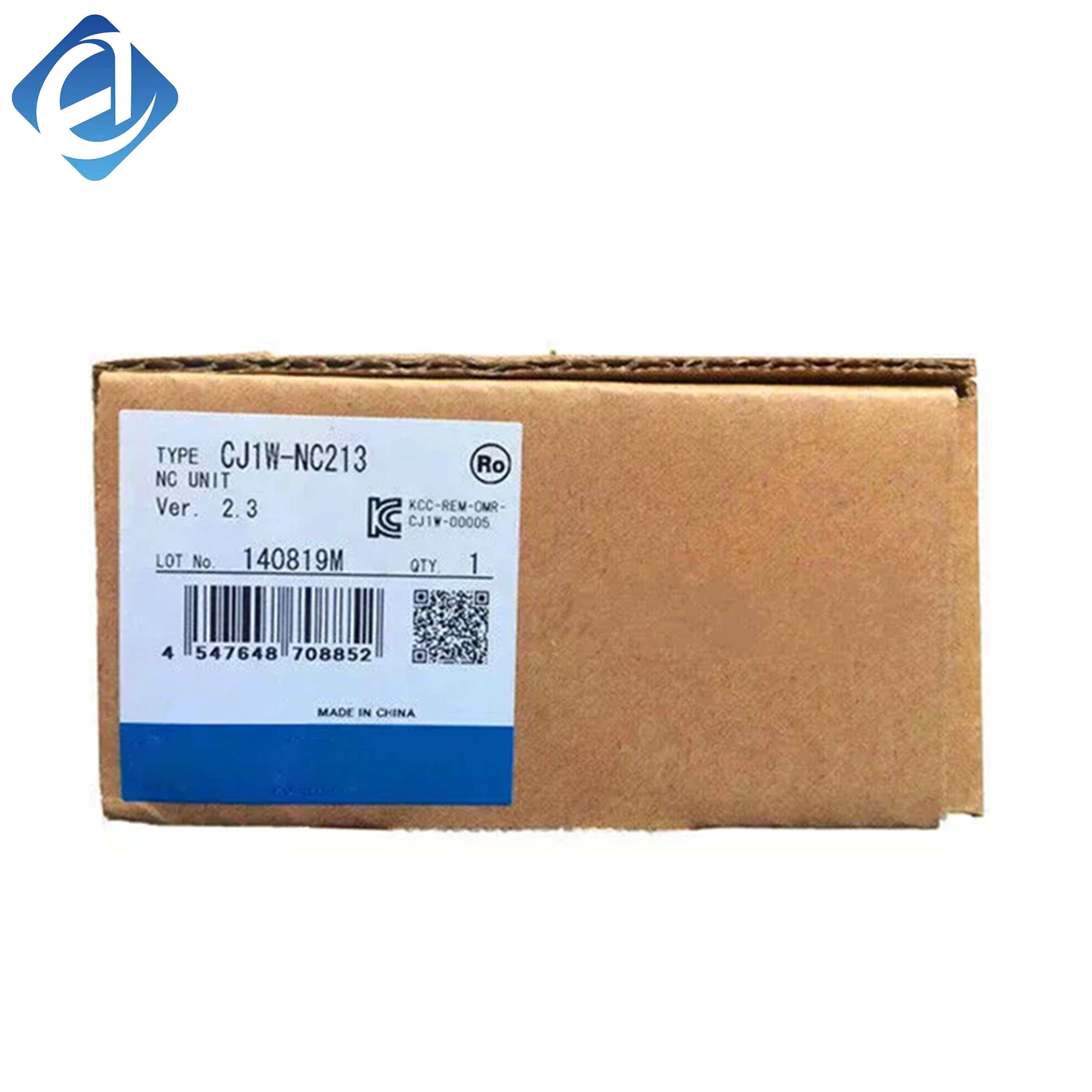 New Original Omron CJ1W-NC213 positioning module, 2-axis control for CJ1 PLC. It outputs high-precision pulses to drive servo units. Stable, anti-interference, ideal for industrial positioning and automatic motion control.