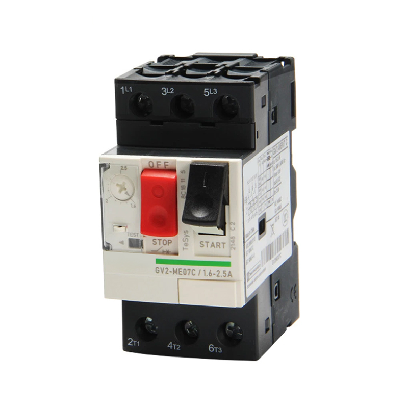 Brand New Original Unopened GV2ME07C TeSys GV2 series motor circuit breaker. It offers overload, short-circuit and motor overload protection with adjustable current range, compact size and easy installation. Featuring high breaking capacity 
