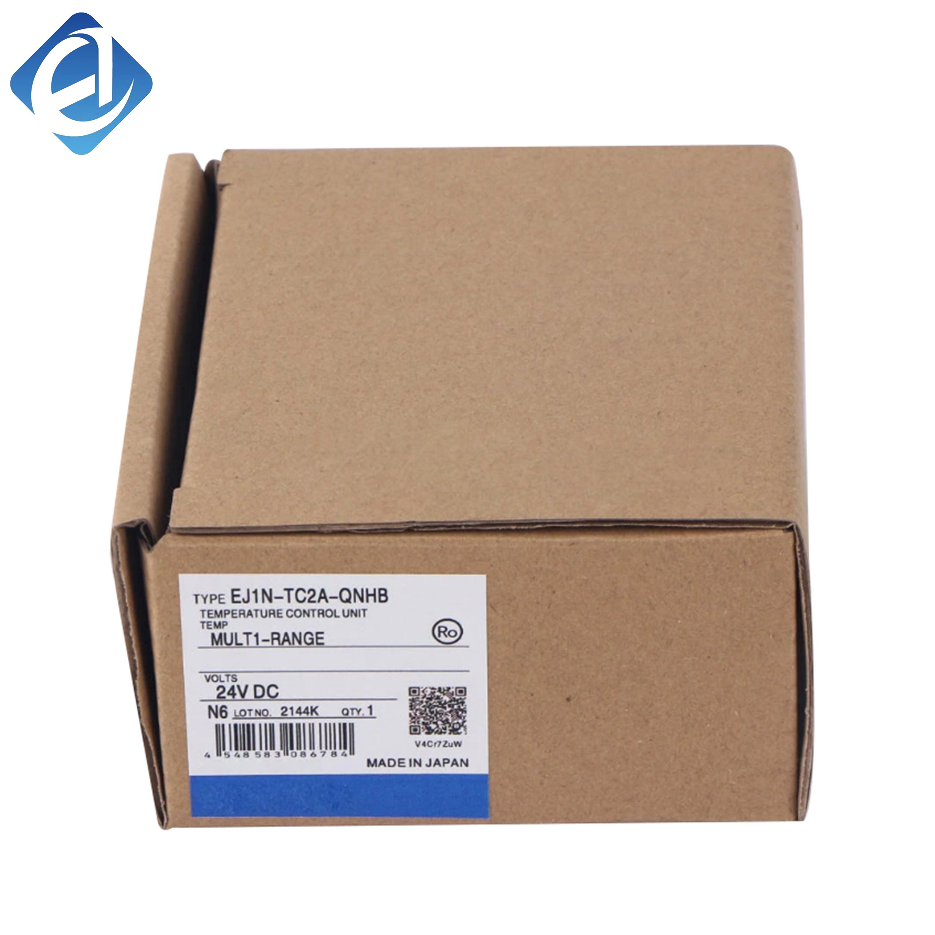 New Original EJ1N-TC2A-QNHB Omron EJ1N series modular temperature control unit, applied for multi-loop precise temperature regulation in industrial heating and thermal processing systems.