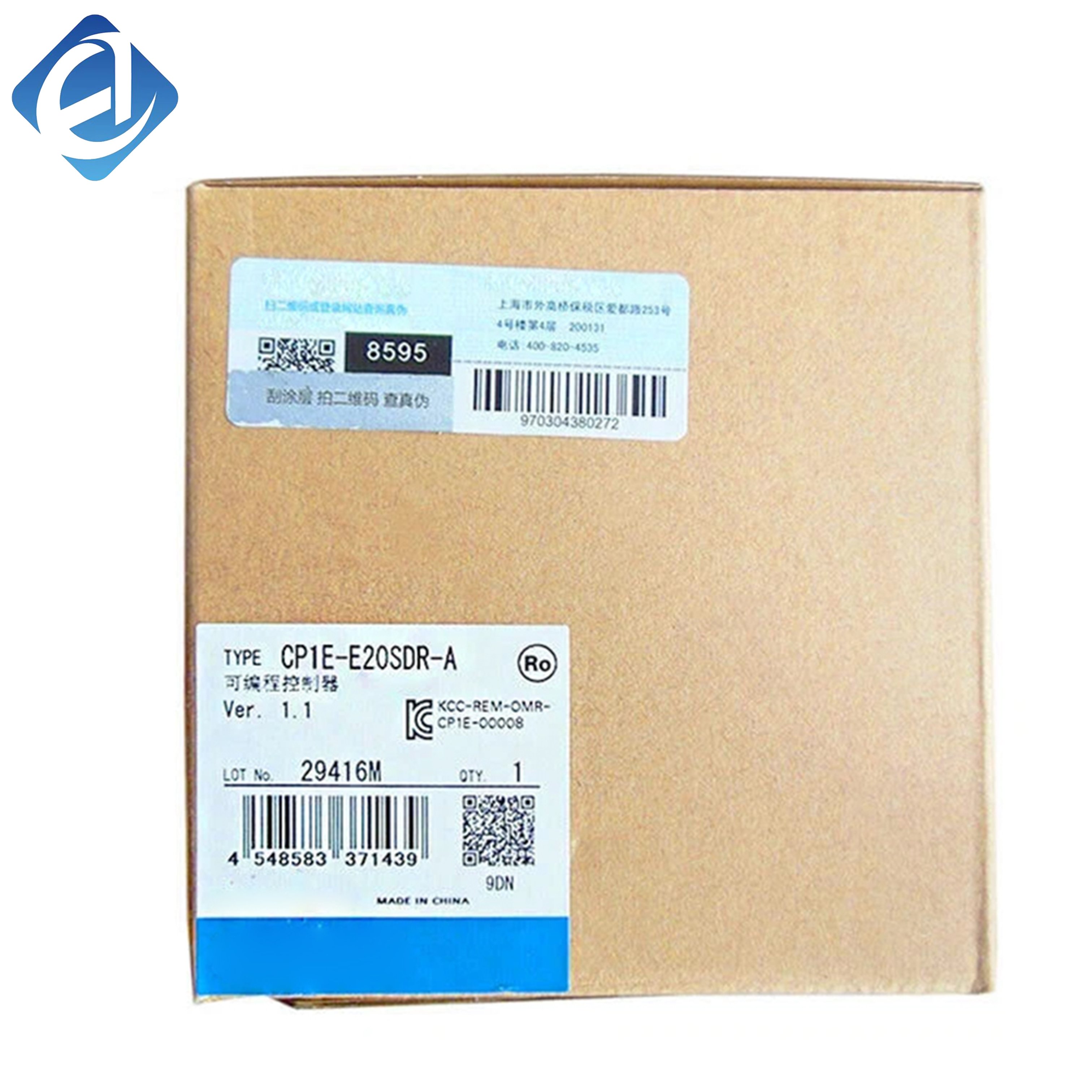 New Original CP1E-E40SDR-A Omron CP1E series economical PLC controller, applied to logic control, timing counting and automatic linkage of small and medium industrial automation equipment.