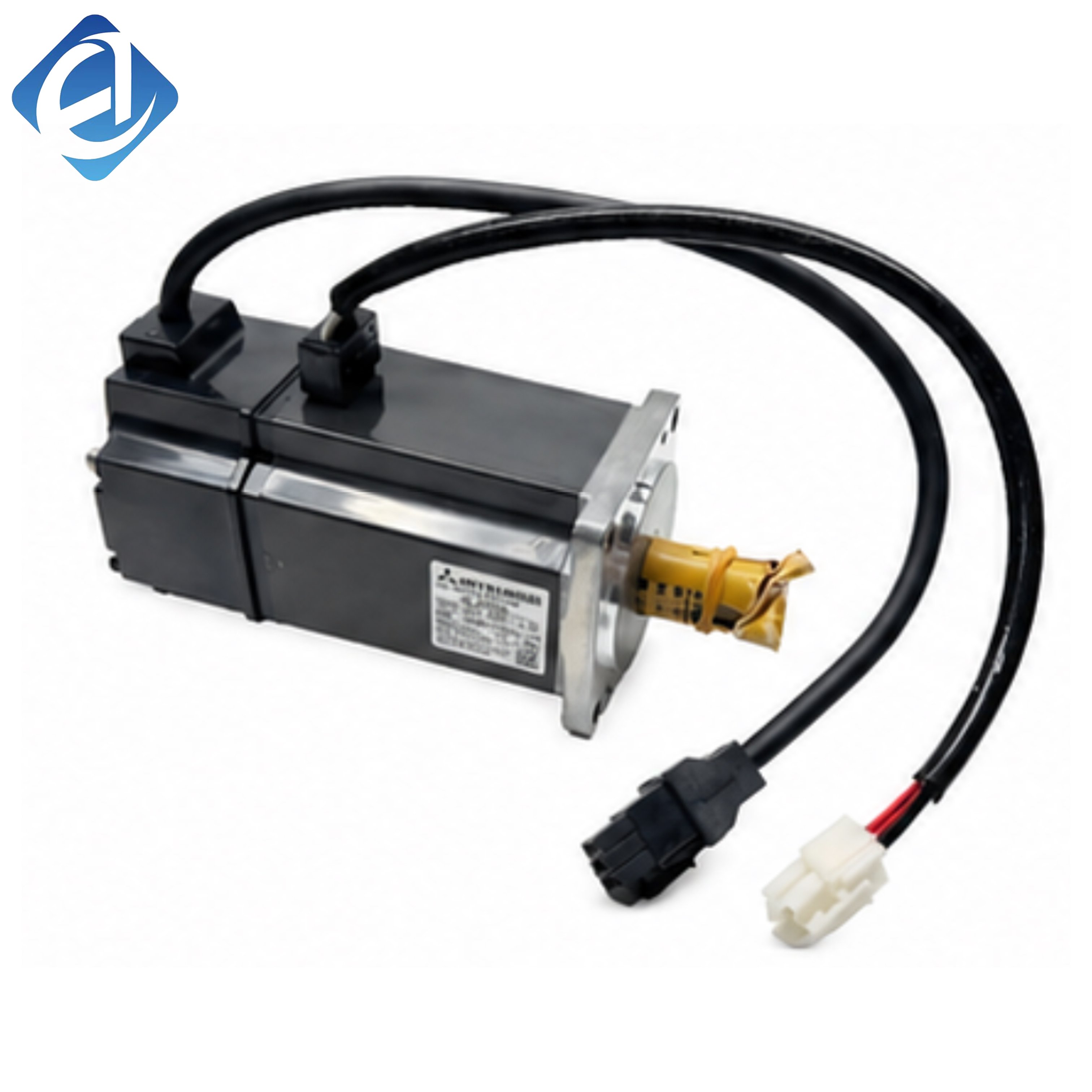 New Original HF-KP13BK HF-KP series low inertia servo motor, 100W. It features compact structure, low noise, stable running and high torque output. Equipped with braking function, it ensures accurate positioning 