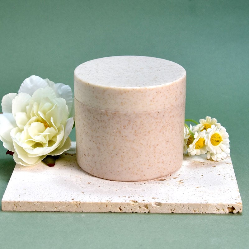 Vasetti per scrub per la cura del corpo, da 100 ml, in materiale sostenibile PP