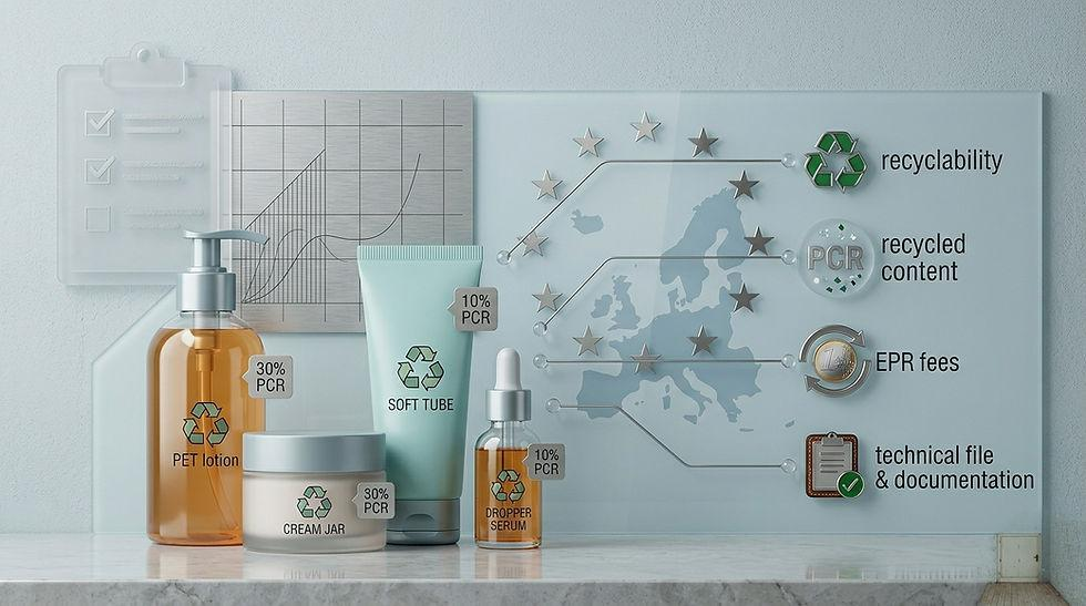 Runk supporta l’imballaggio cosmetico conforme all’UE mentre il PPWR entra in vigore nel 2026