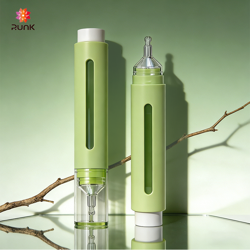 Dropper Sealing Double protection Precise Cosmetic Essence Oil Controlled Airless Bottle