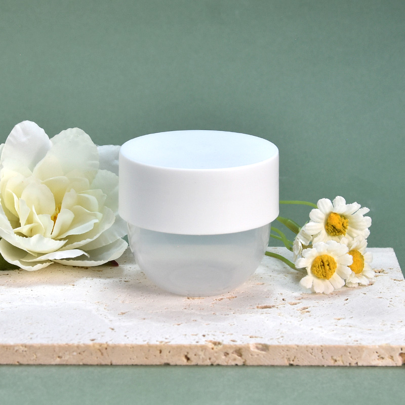 Vasetti per creme per trucco e skincare all’ingrosso, contenitori cosmetici con tappo