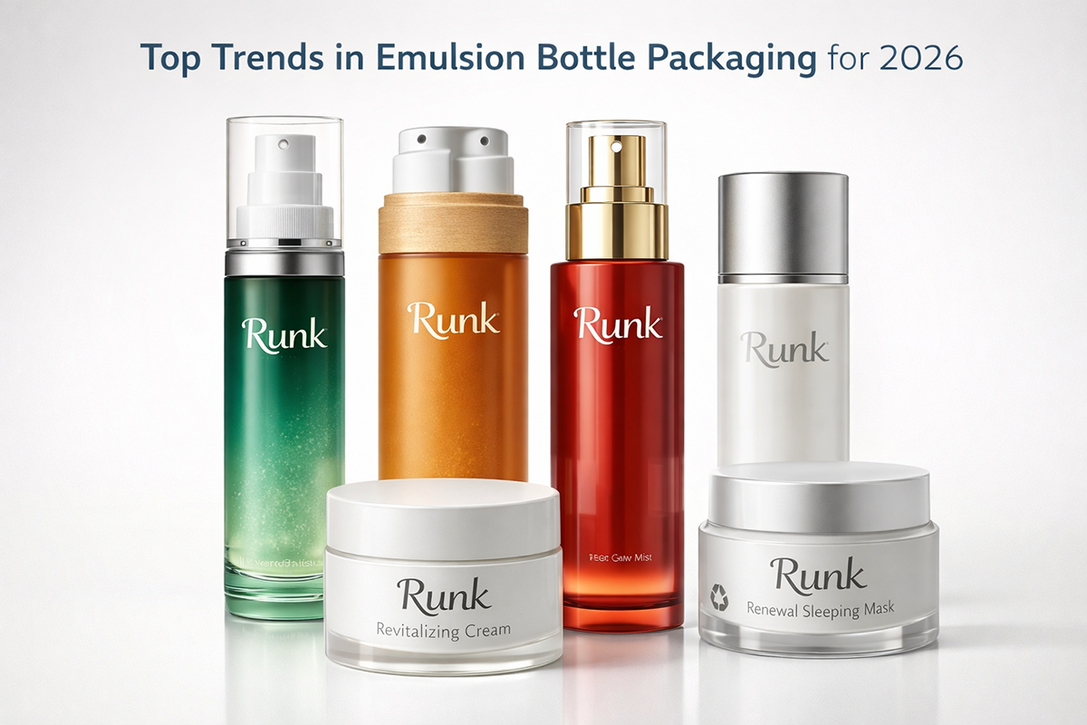 Principali tendenze nel packaging per flaconi di emulsione per il 2026