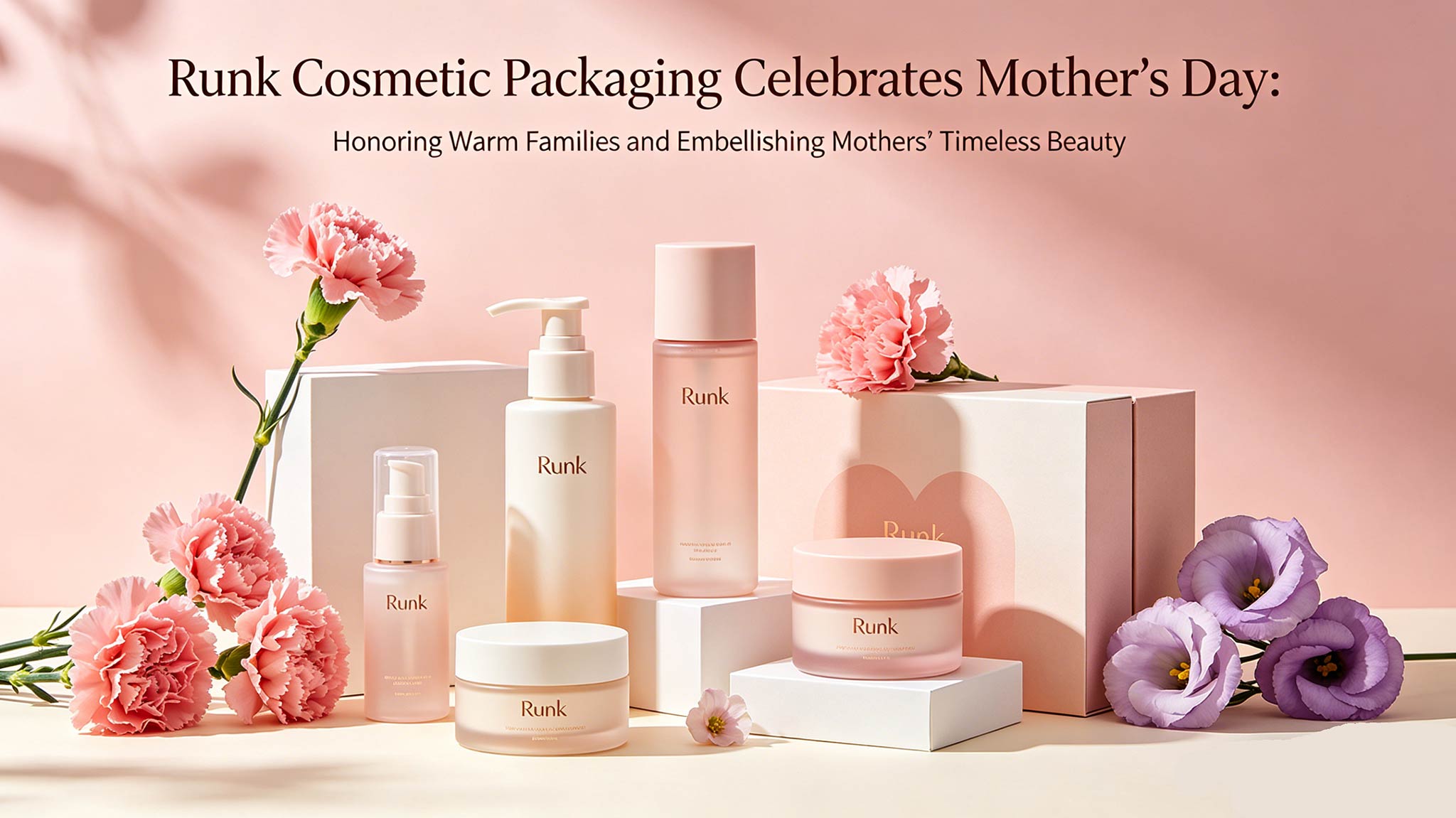 Runk Cosmetic Packaging celebra la Festa della Mamma: onorare le famiglie affettuose ed esaltare la bellezza senza tempo delle madri