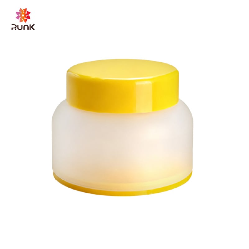 Vaso per confezionamento di lozioni e creme per il corpo: flacone cosmetico unico in plastica, 50 g