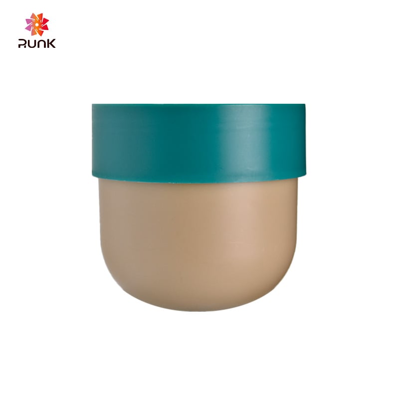 Vaso per confezionamento di creme maschili marrone e blu, 500 ml, vasi cosmetici per creme per viso